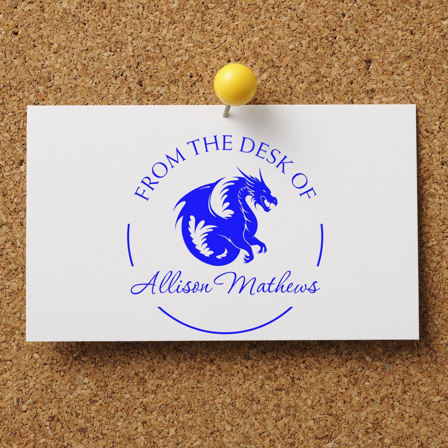 Self-Inking Quasar Quill Custom This Book Belongs To Stamp - Engineer Seal Stamps