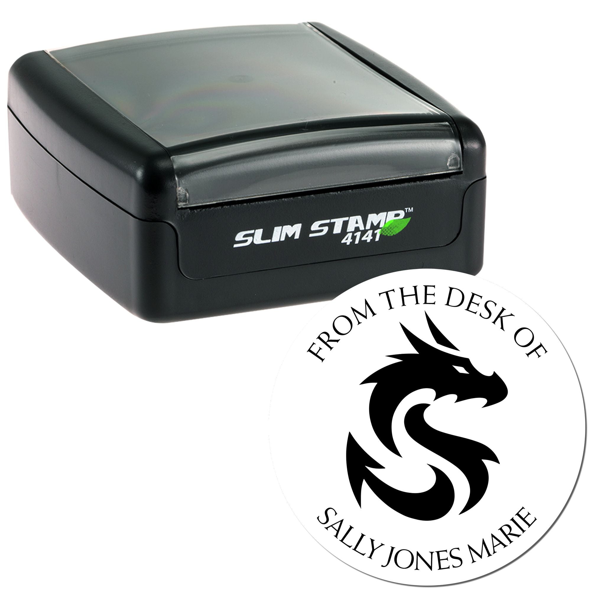 Pre-Inked Ether Claw Personalized Love It Stamper - Engineer Seal Stamps