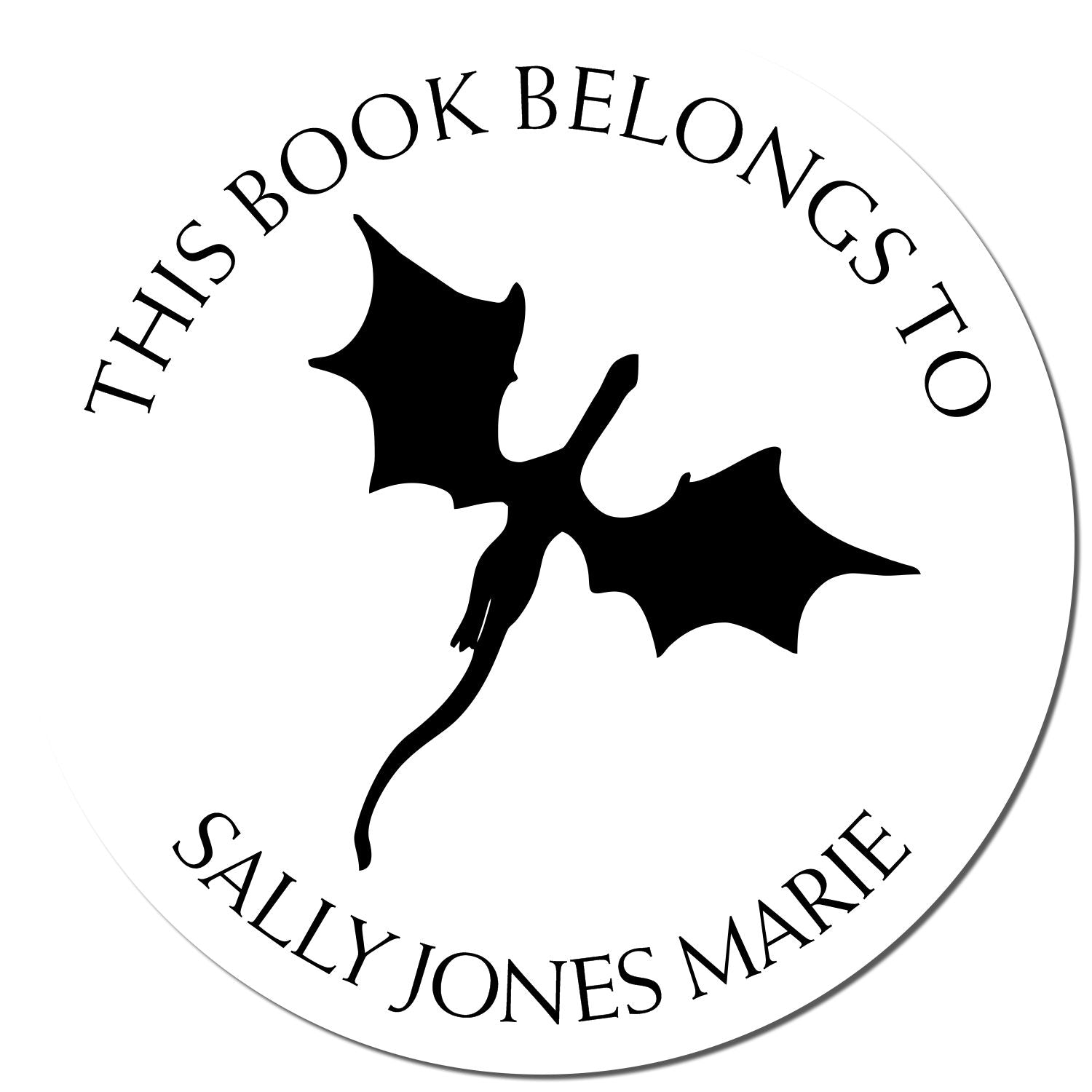 PSI Pre-Inked Cosmos Chaser Custom Made Read It Love It Stamp - Engineer Seal Stamps