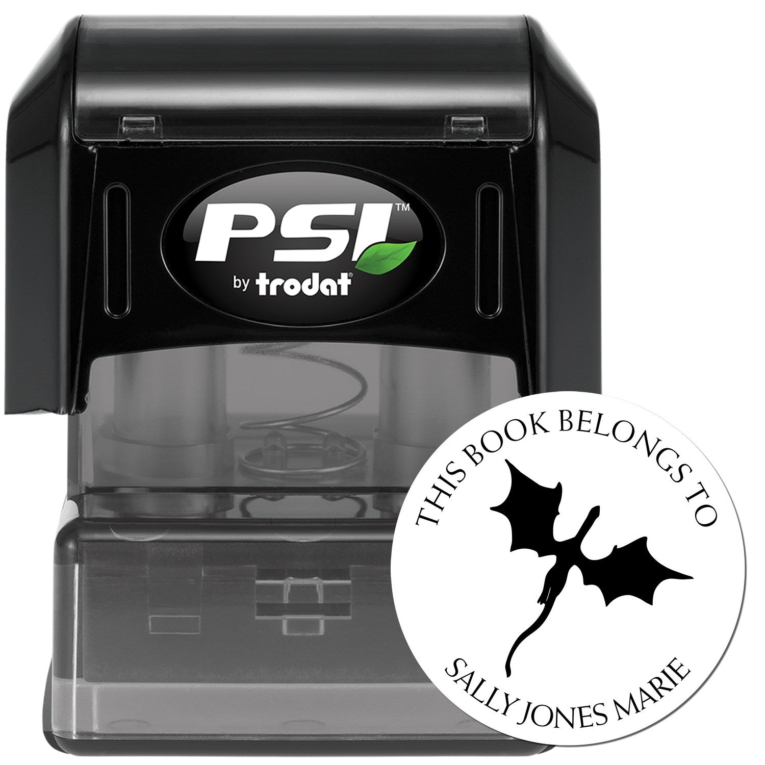 PSI Pre-Inked Cosmos Chaser Custom Made Read It Love It Stamp - Engineer Seal Stamps