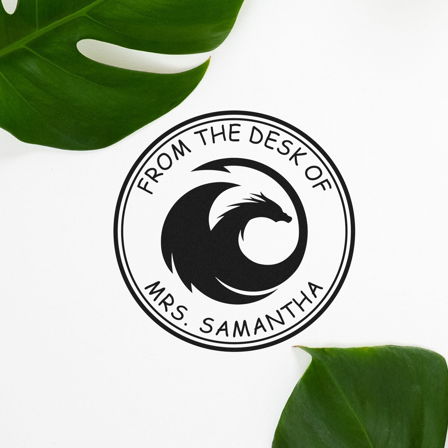 PSI Pre-Inked Eclipse Echo Custom Made Reader Stamper - Engineer Seal Stamps