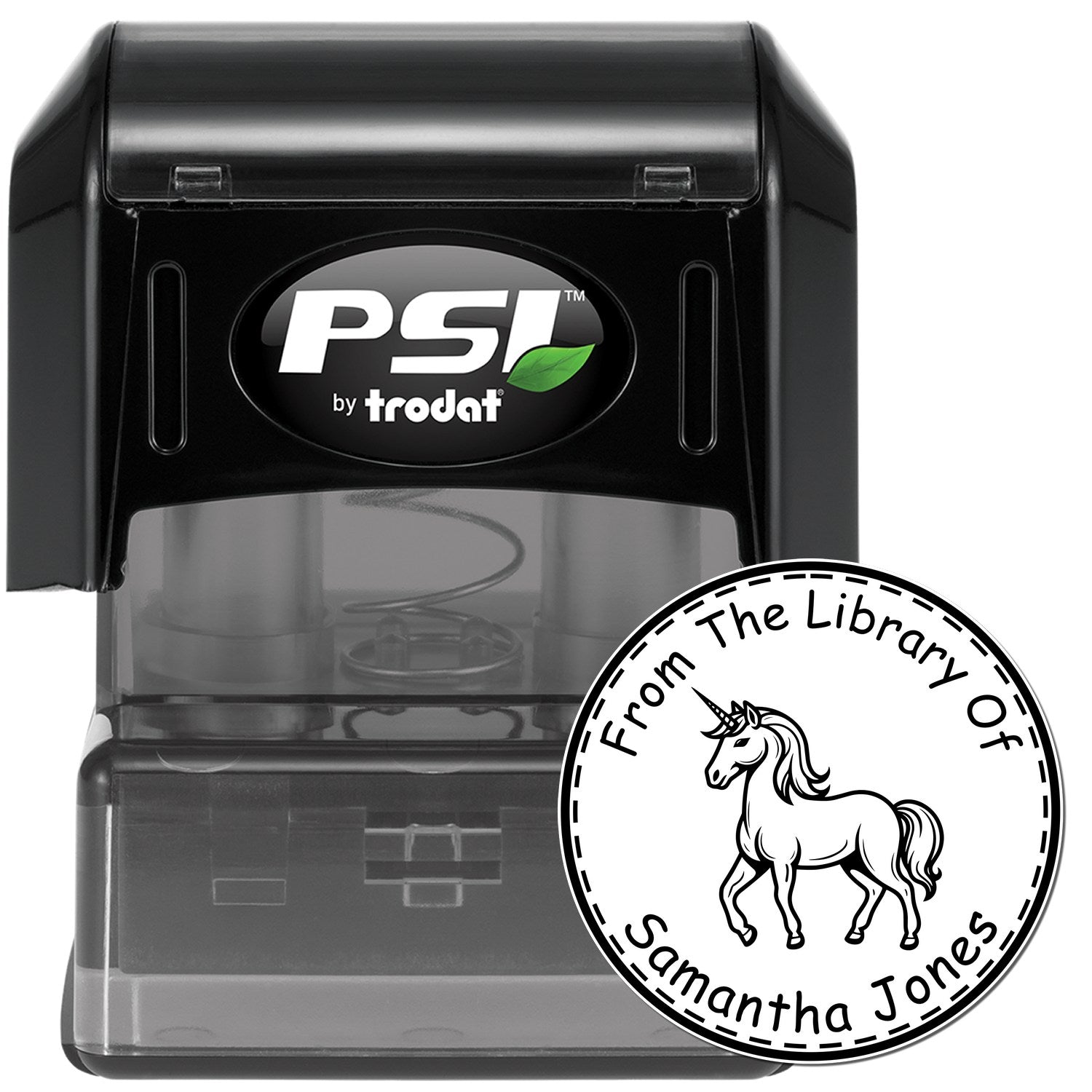 Joyfulgallop Mythical Unicorn Pre-Inked Customized From The Office Of Stamp