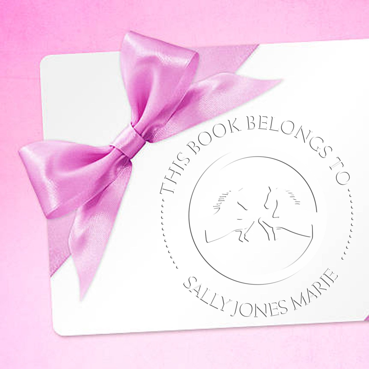 Autumn Blaze Equestrian Desk Custom-Made Book Collection Embossing Seal - Engineer Seal Stamps