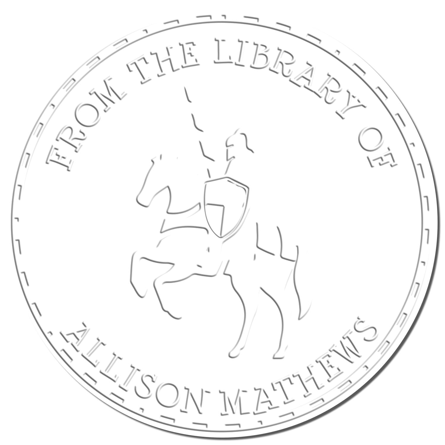 Soft Rain's Melody Knights Customized From The Collection Of Embossing Seal