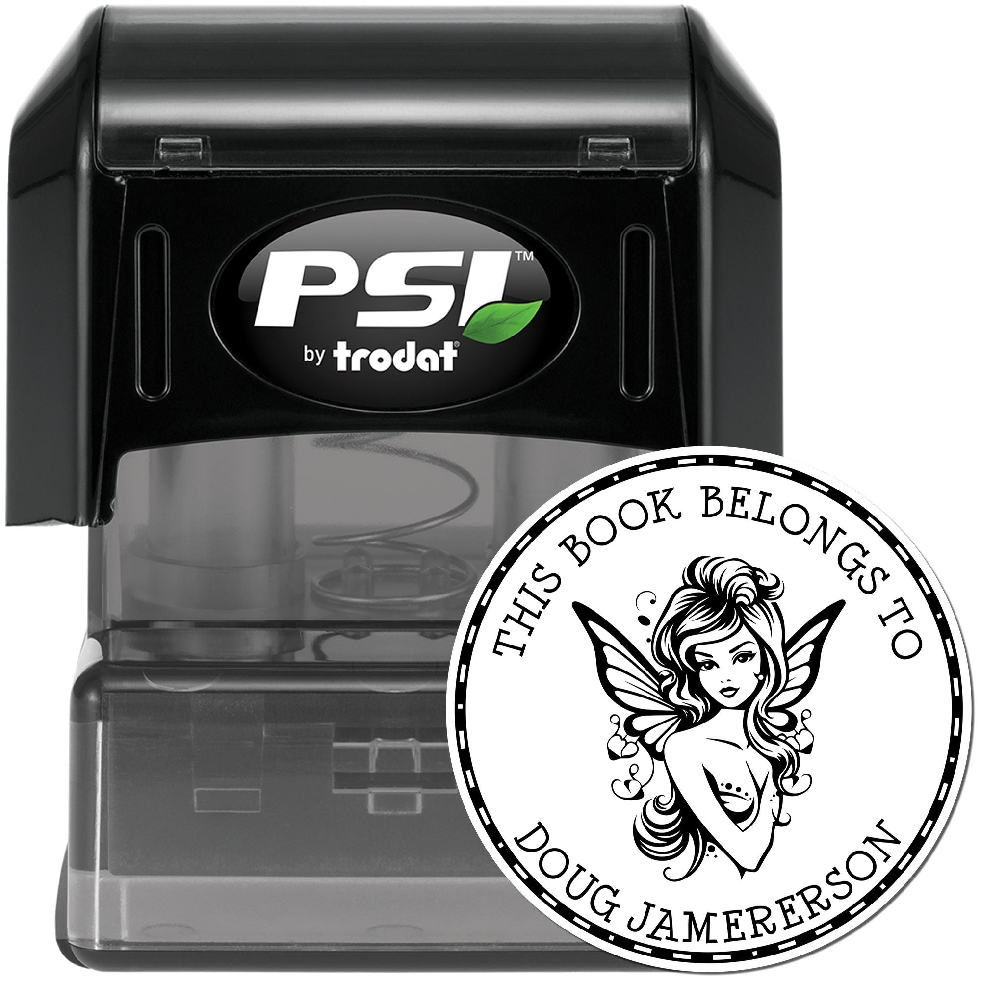 Luna Mythical Fairy Pre-Inked Custom-Made From The Office Of Stamp