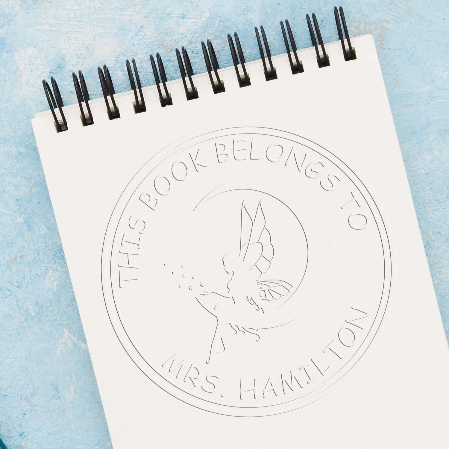 Celeste Mythical Fairy Handheld Personalized Book Collection Embossing Seal