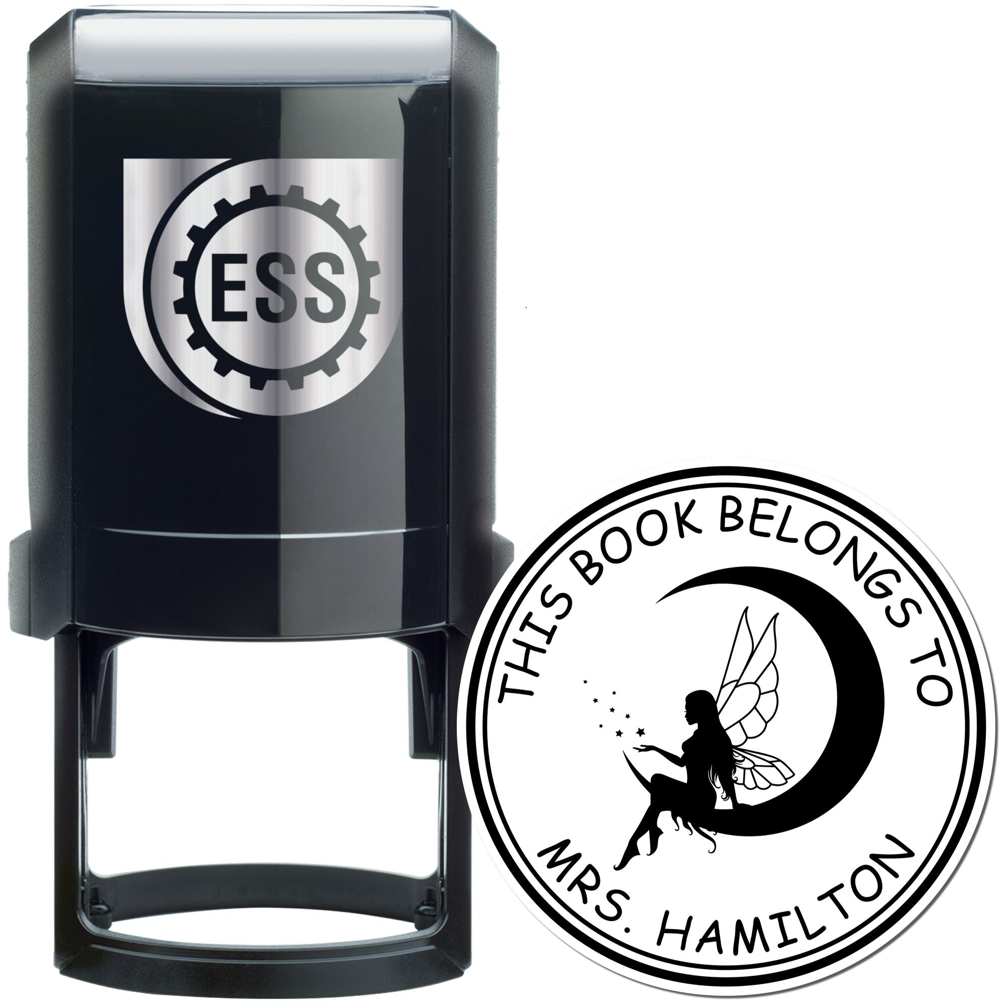 Celeste Mythical Fairy Self-Inking Customized From The Library Of Stamp - Engineer Seal Stamps