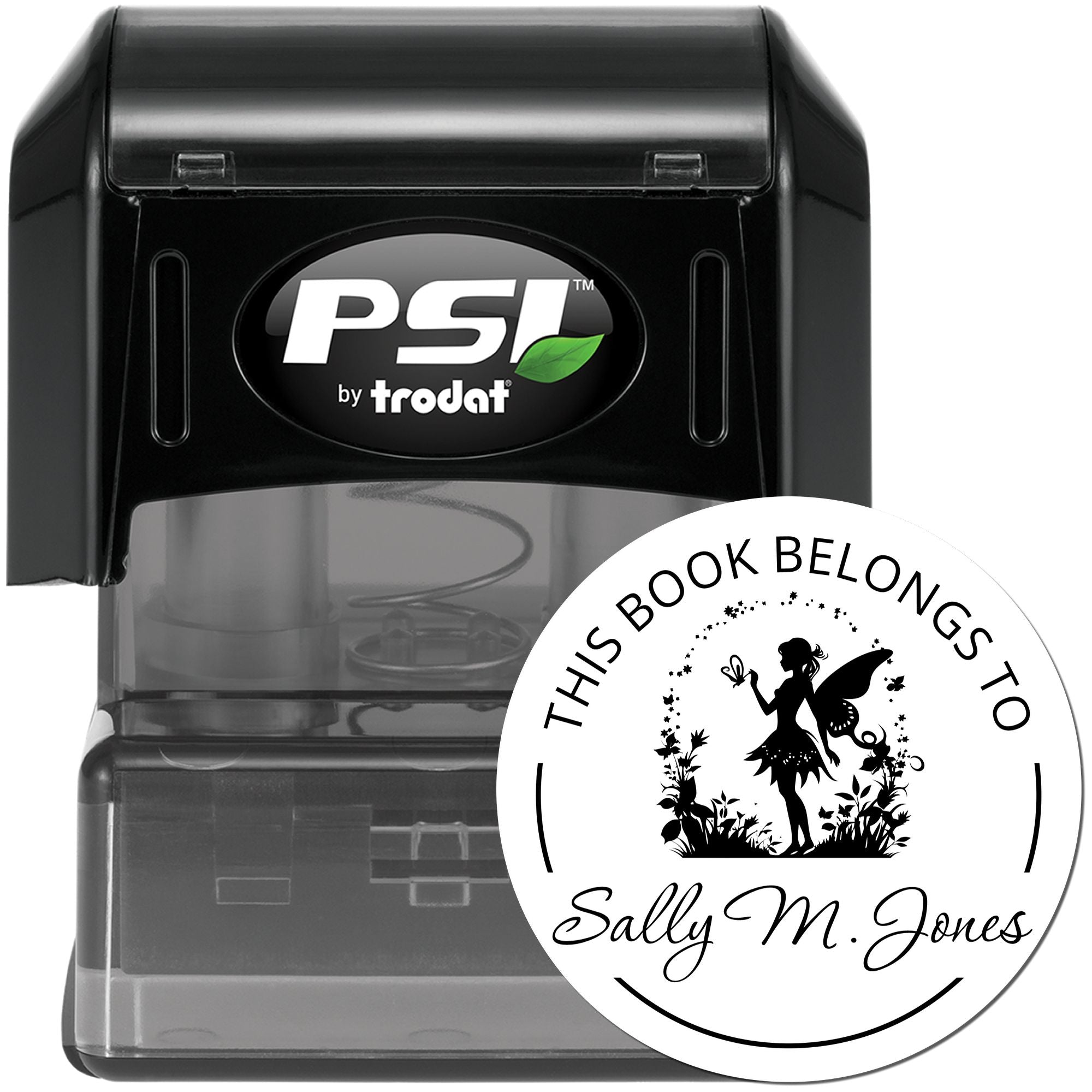 Dahlia Magical Fairy Pre-Inked Personalizable Book Collection Stamp