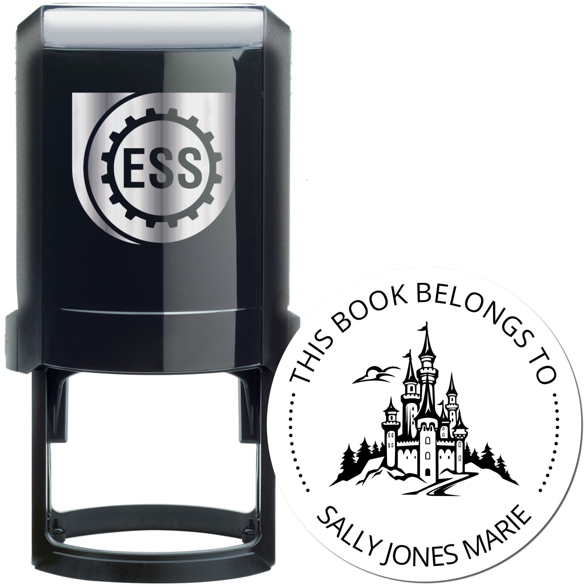 Ravenhold Castle Self-Inking Customized Book Design Stamp - Engineer Seal Stamps