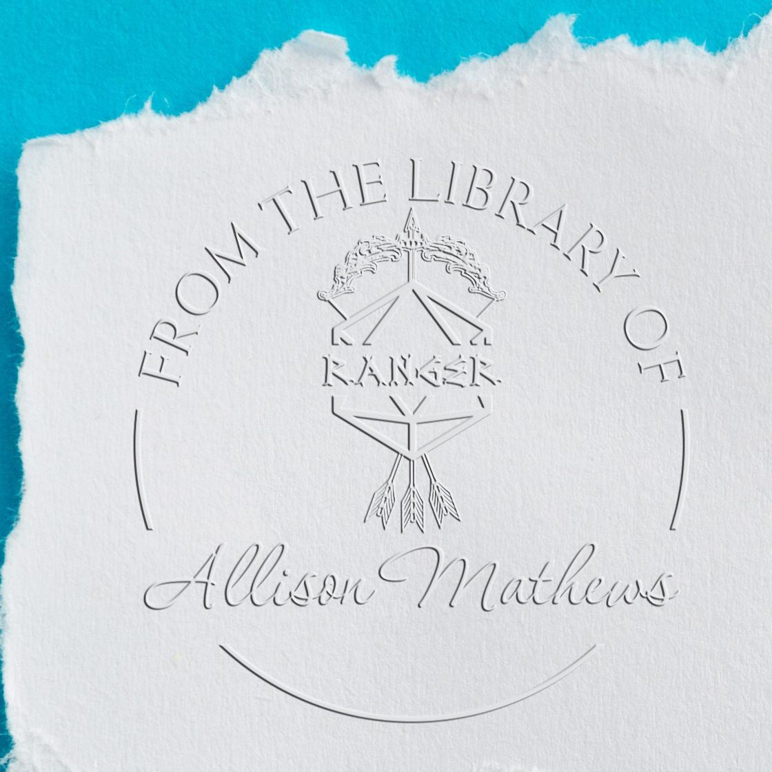 Orb of Dragonkind Gamer Desk Custom-Made Book Library Name Embosser - Engineer Seal Stamps