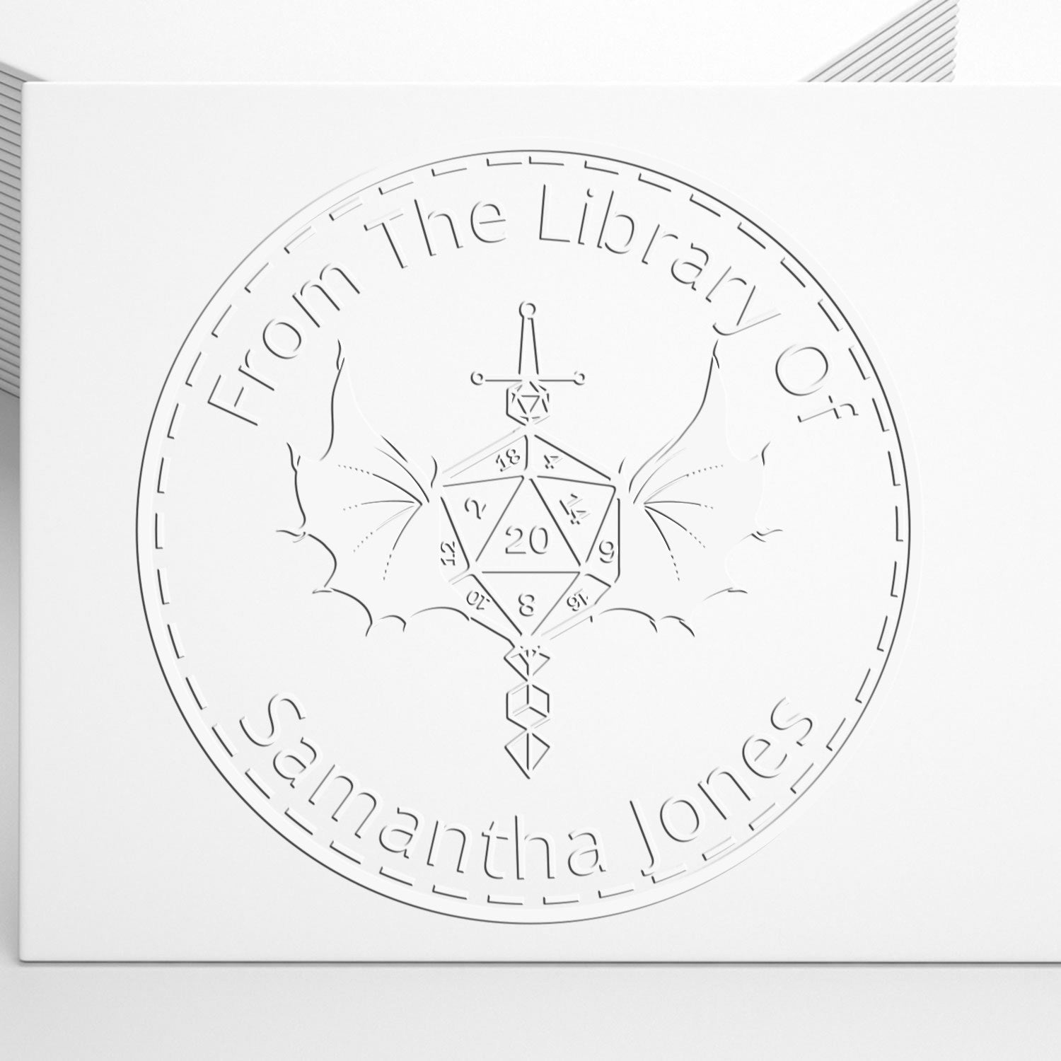 Lantern of Revealing Gamer Desk Custom-Made From The Library Of Design Seal - Engineer Seal Stamps