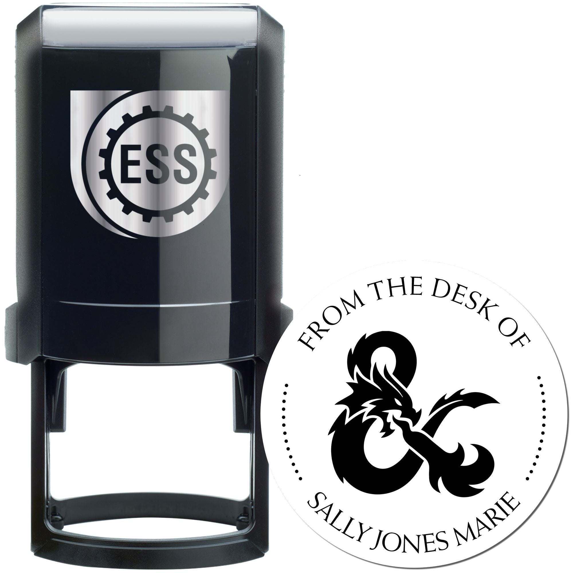 Necklace of Adaptation Gamer Self-Inking Custom-Made Bookplate Printing Stamp - Engineer Seal Stamps