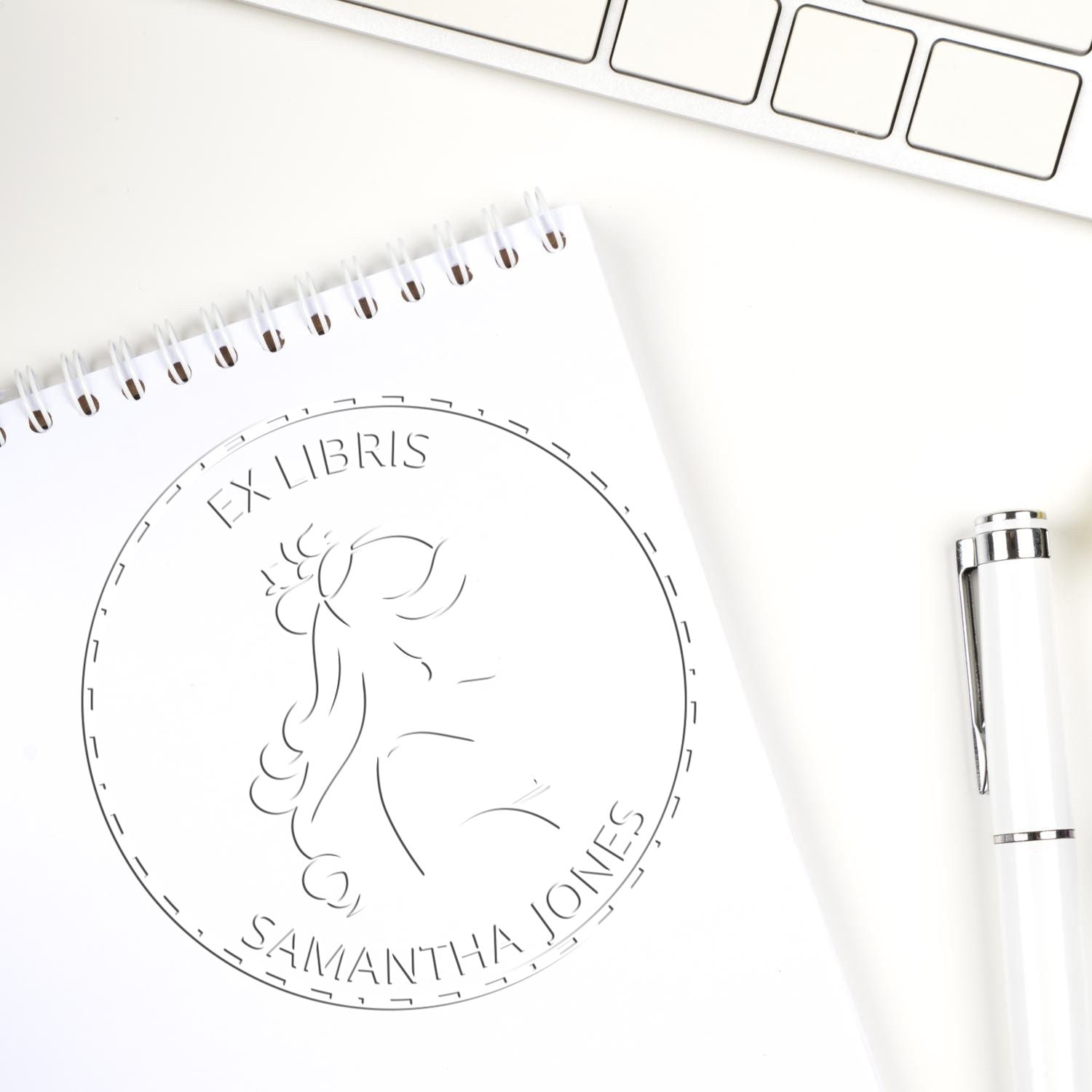 Princess Amelia Desk Personalizable From The Desk Of Seal - Engineer Seal Stamps