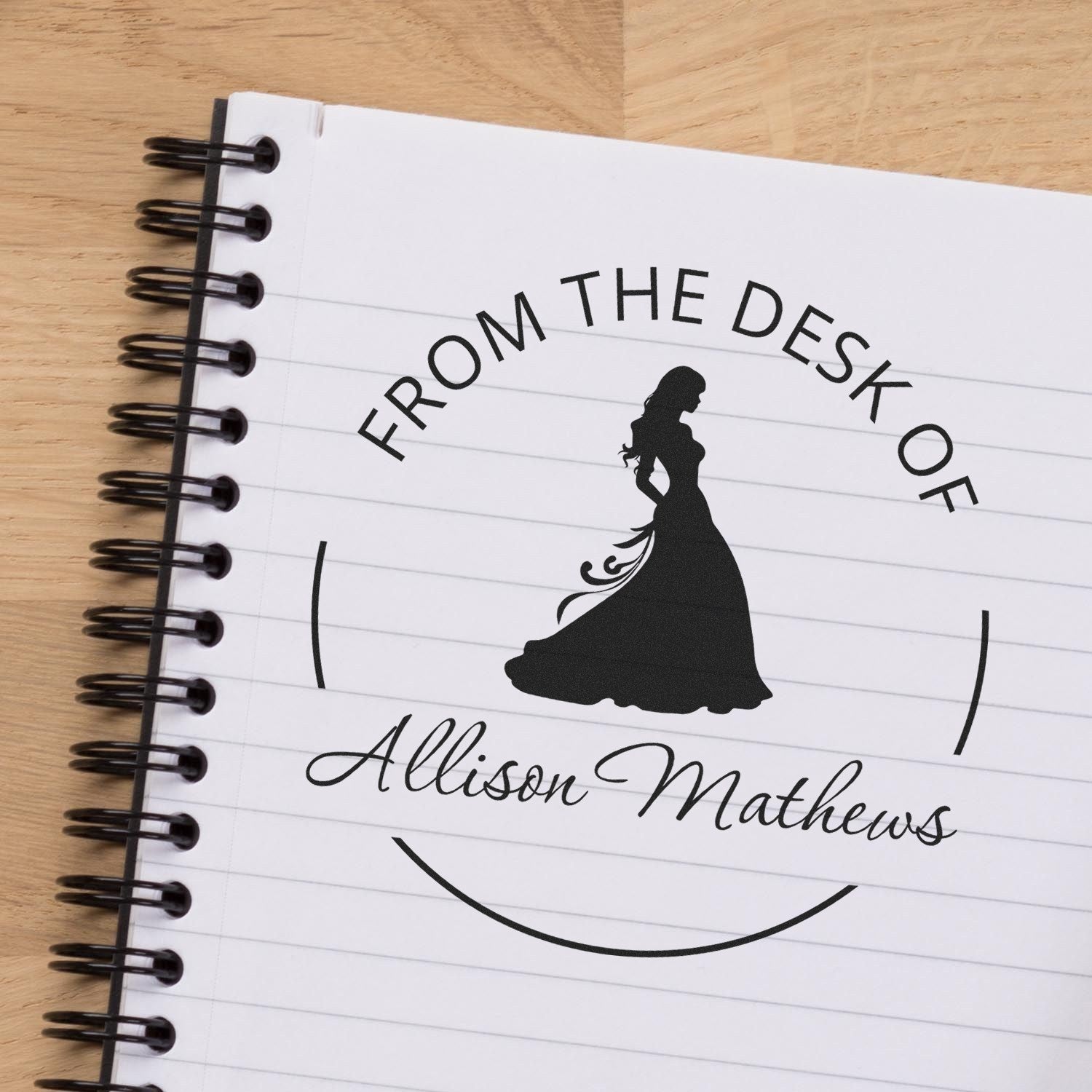Princess Celeste Pre-Inked Book Return Stamp