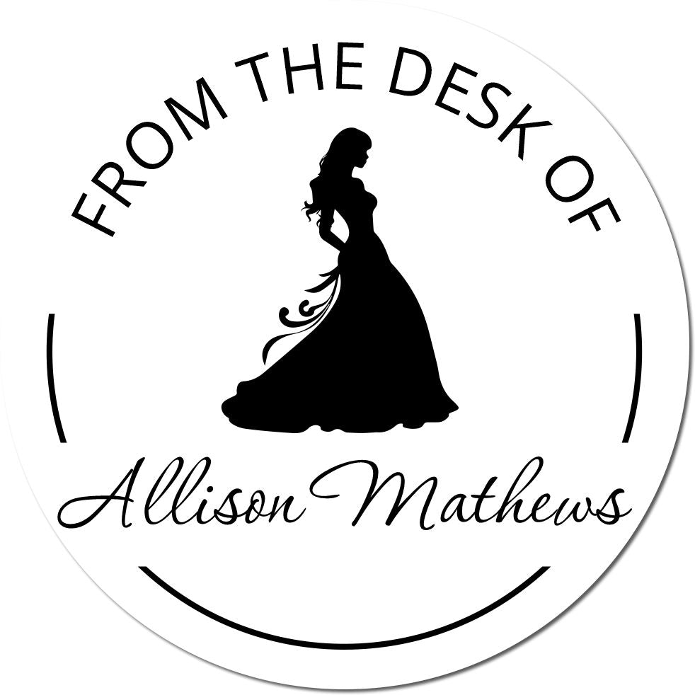 Princess Celeste Pre-Inked Book Return Stamp