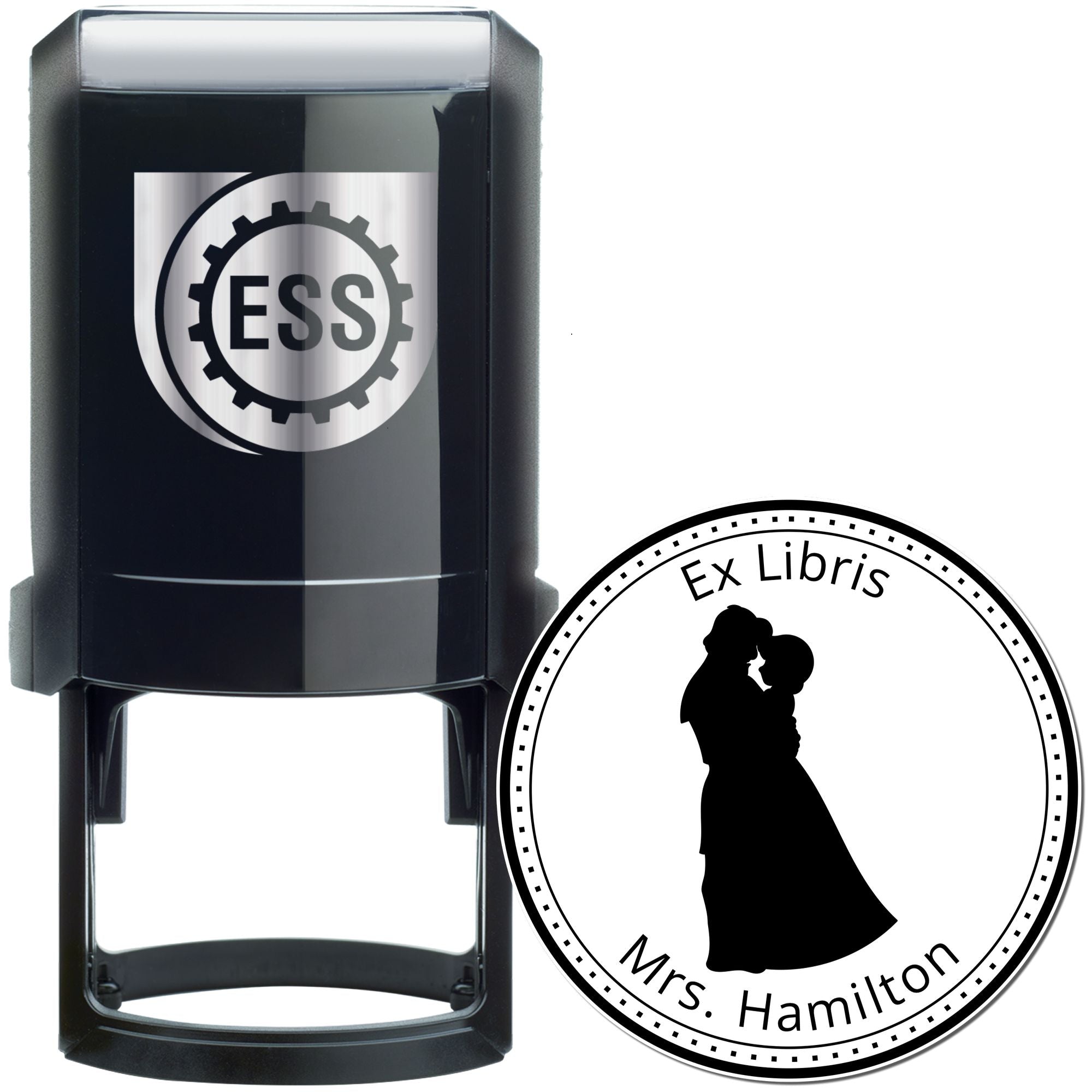 Princess Guinevere Self-Inking Personalizable Library Stamp - Engineer Seal Stamps