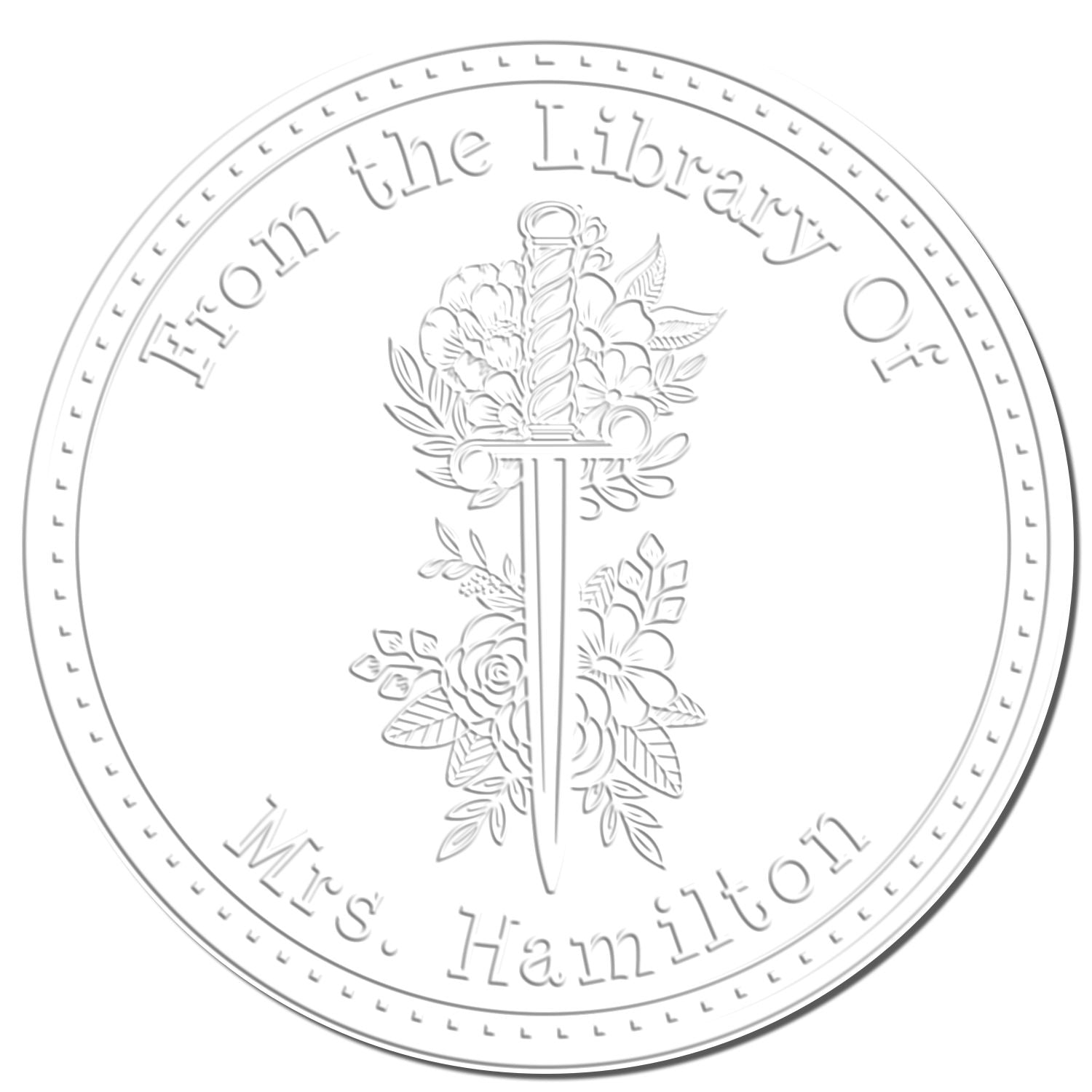 Lightbringer Mythical Swords Handheld Customized From The Desk Of Seal - Engineer Seal Stamps