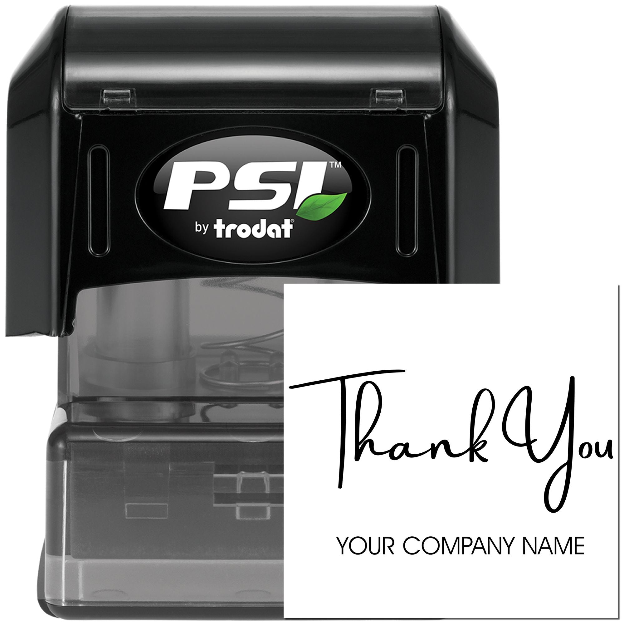 Pre-Inked Corporate Gratitude Personalized Thank You Stamper - Engineer Seal Stamps