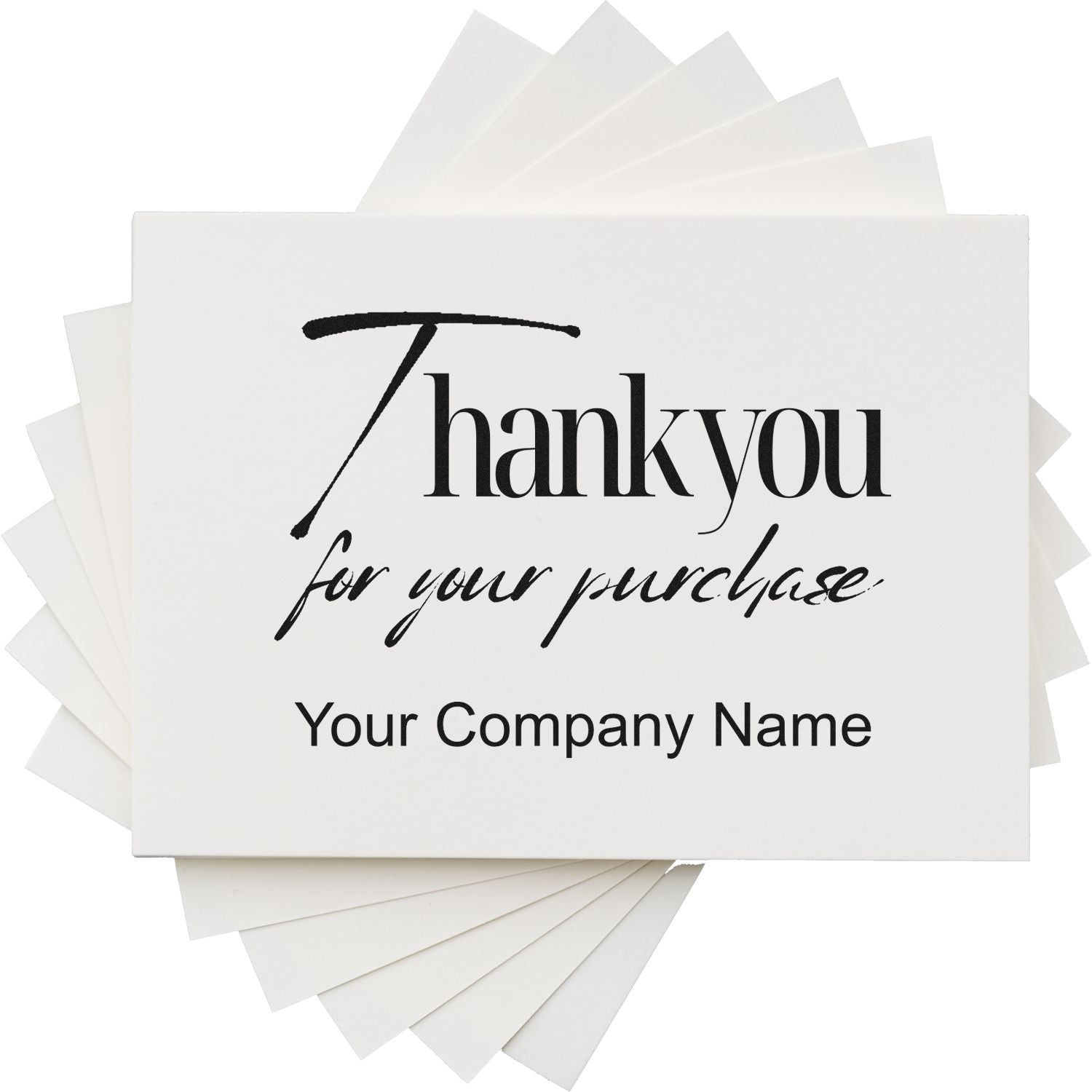 Stylish Appreciation Self-Inking Custom Thanks Stamp