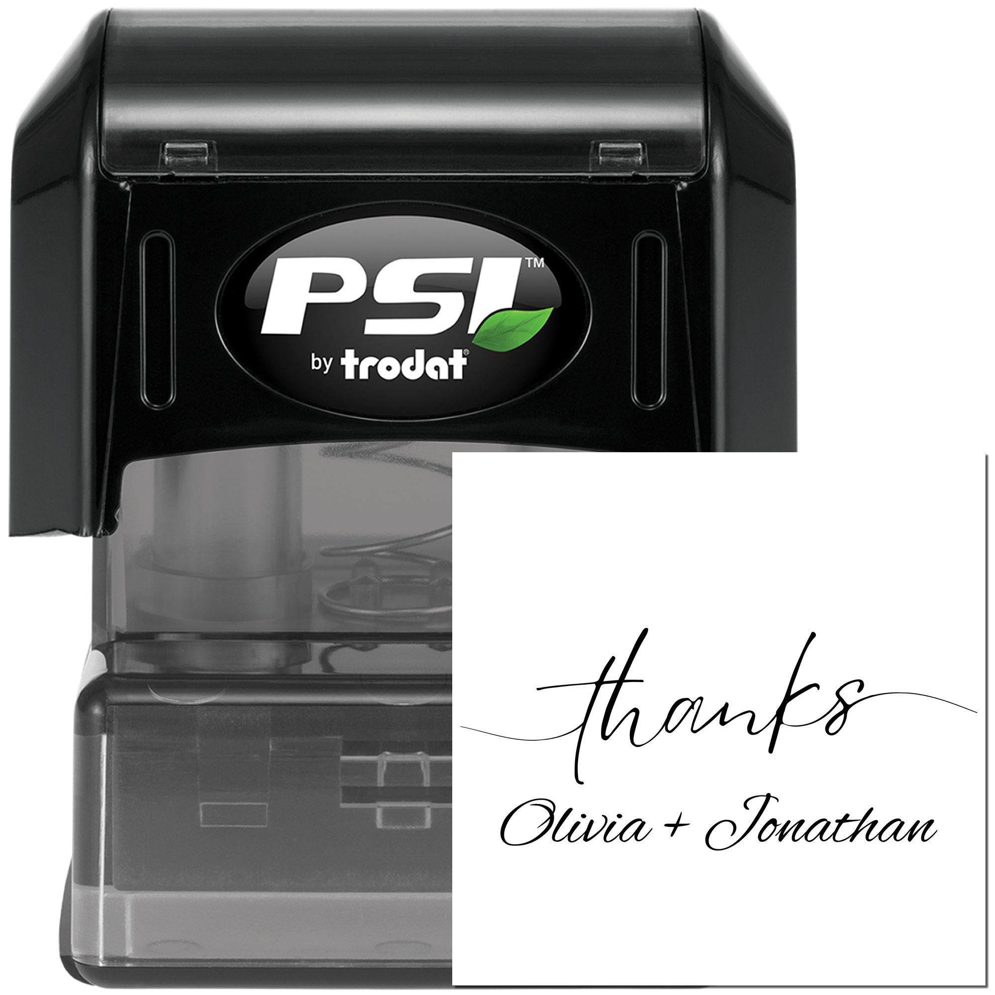 Pre-Inked Personalized Thanks Customized Thanks Stamp - Engineer Seal Stamps