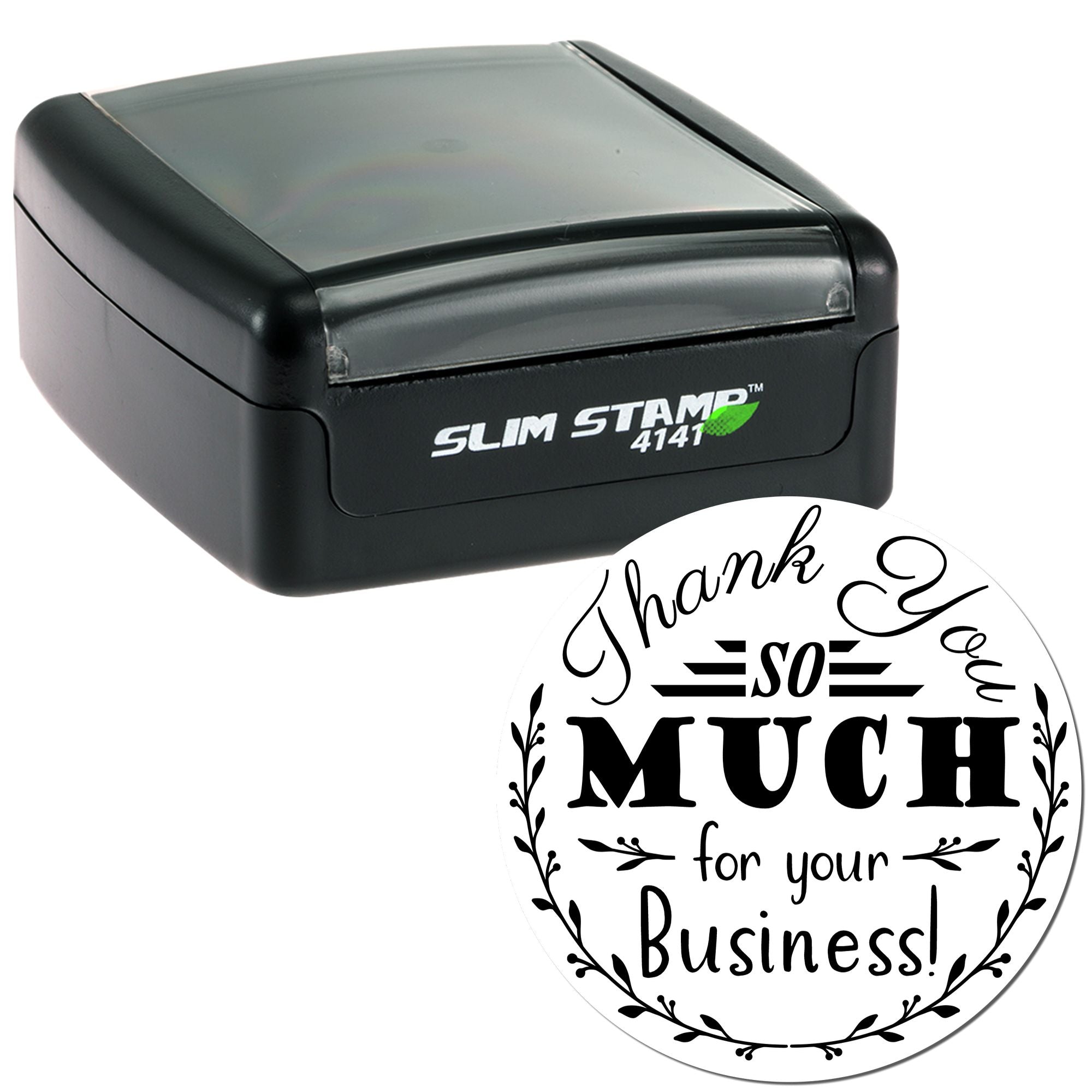 Portable Pre-Inked Grateful Business Personalized Thank You Stamp - Engineer Seal Stamps