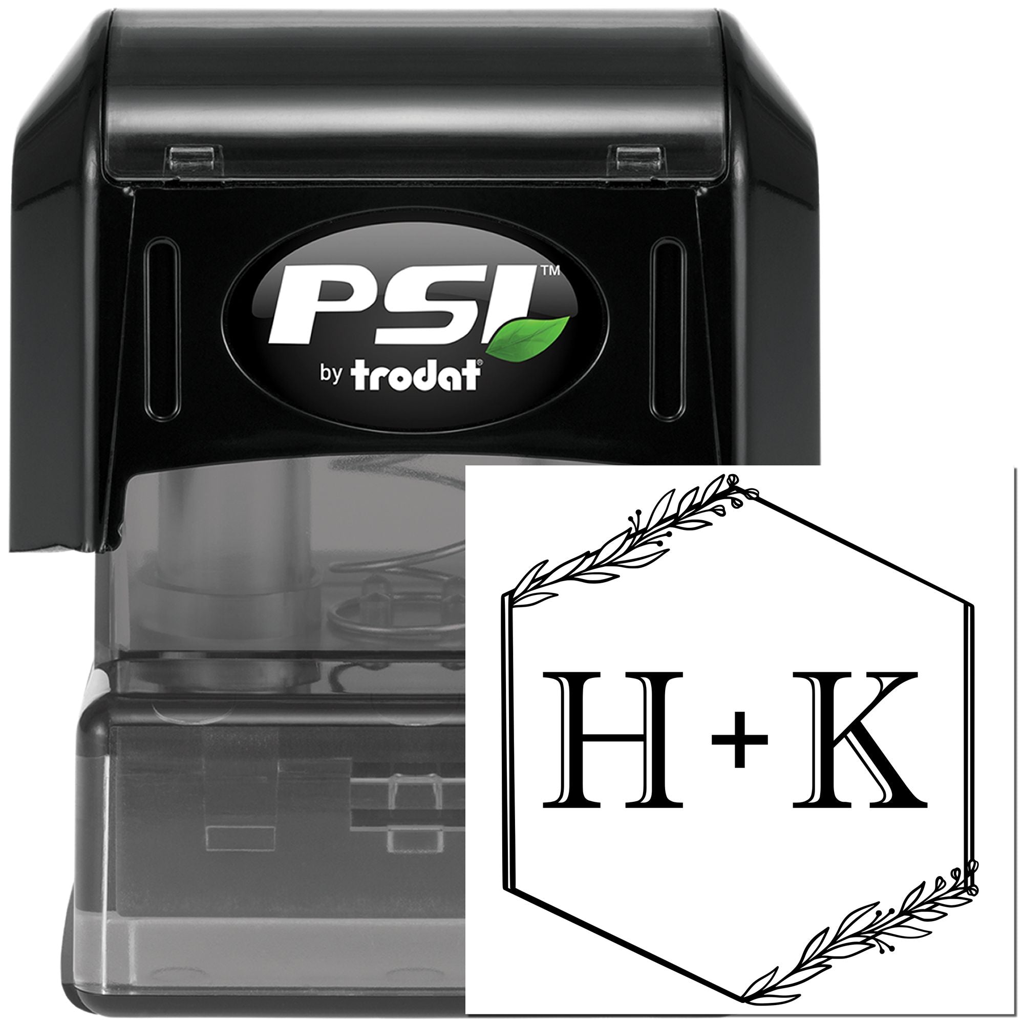 Hexagonal Harmony Customized Name Stamper - Engineer Seal Stamps