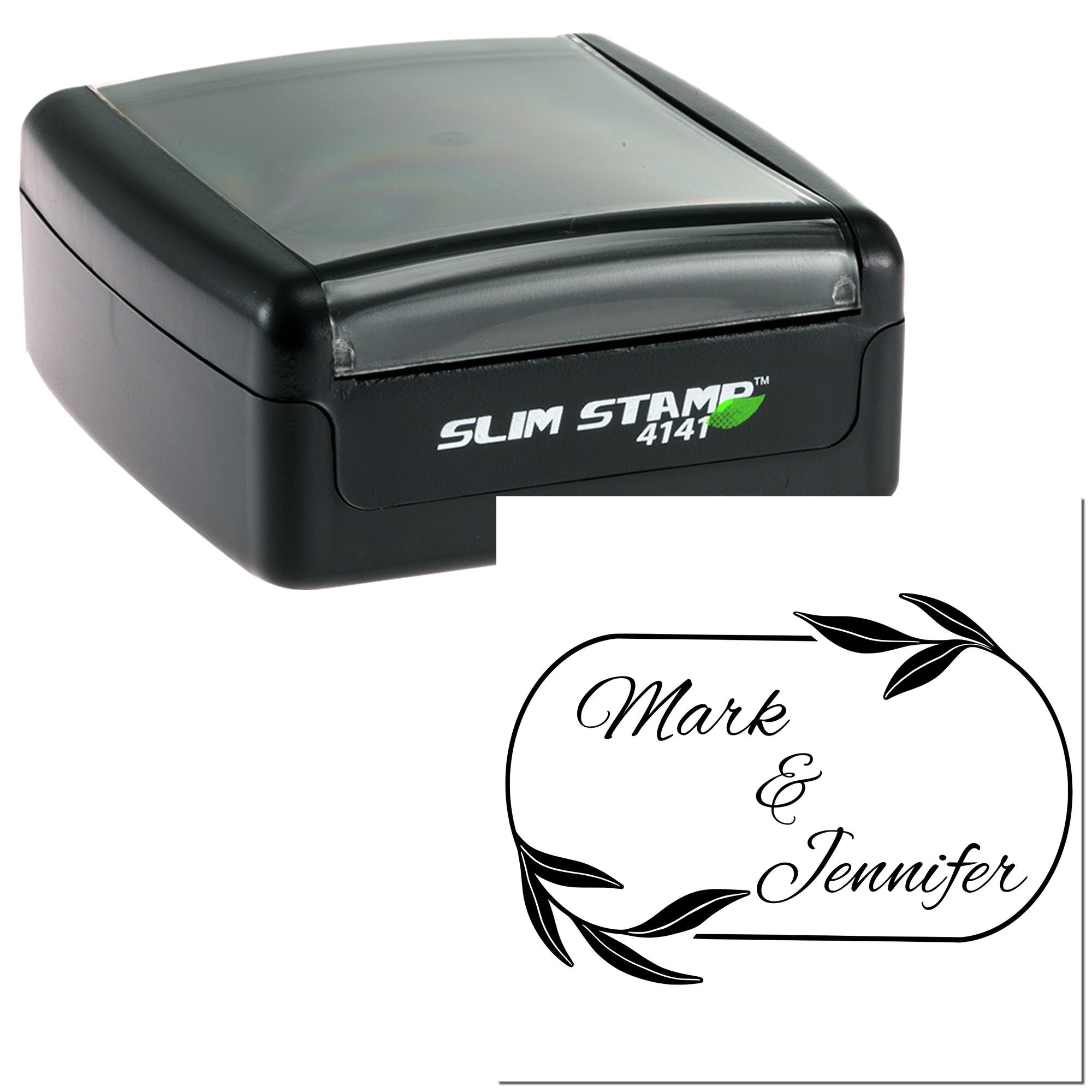 Elegant Touch Personalized Initial Stamp - Engineer Seal Stamps