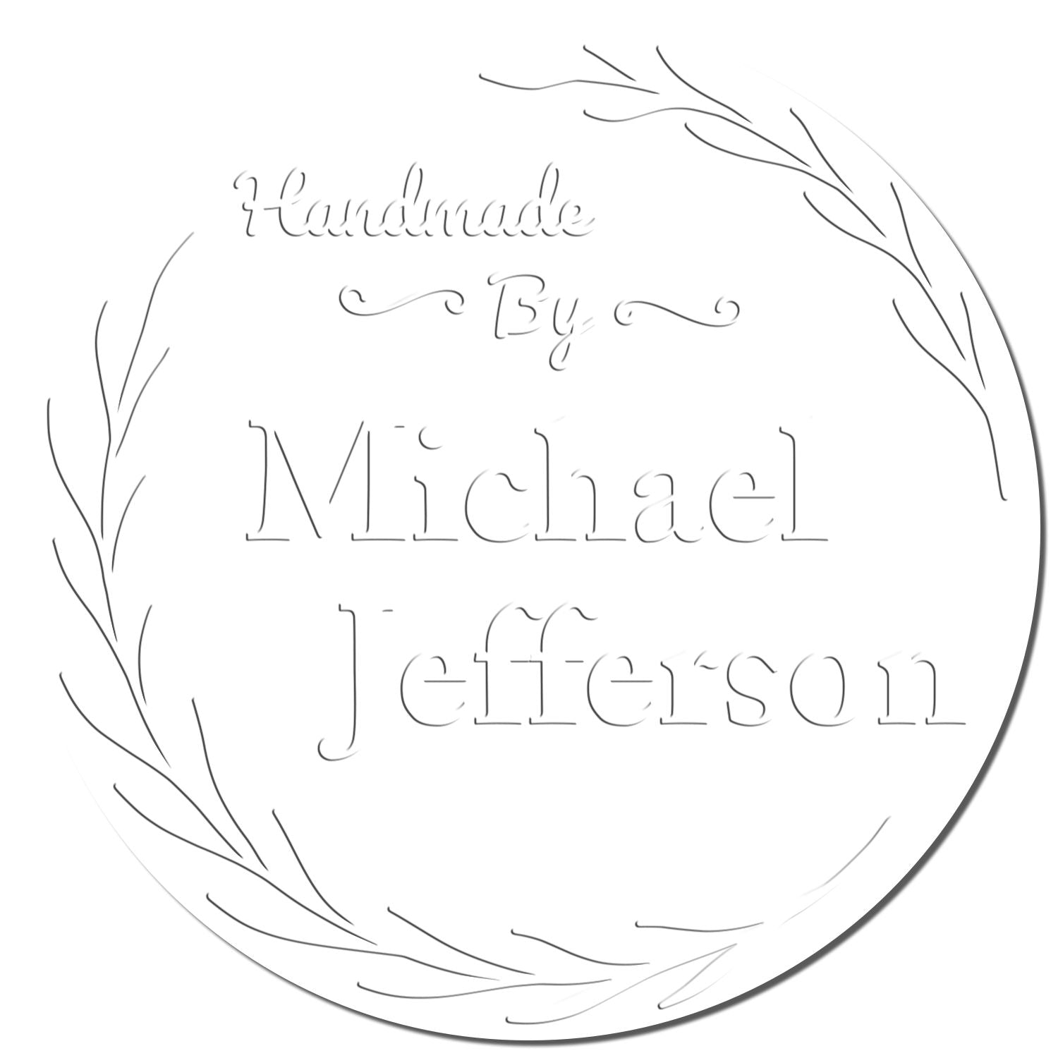 Hand-Touched Desk Custom-Made Handmade Seal Embosser
