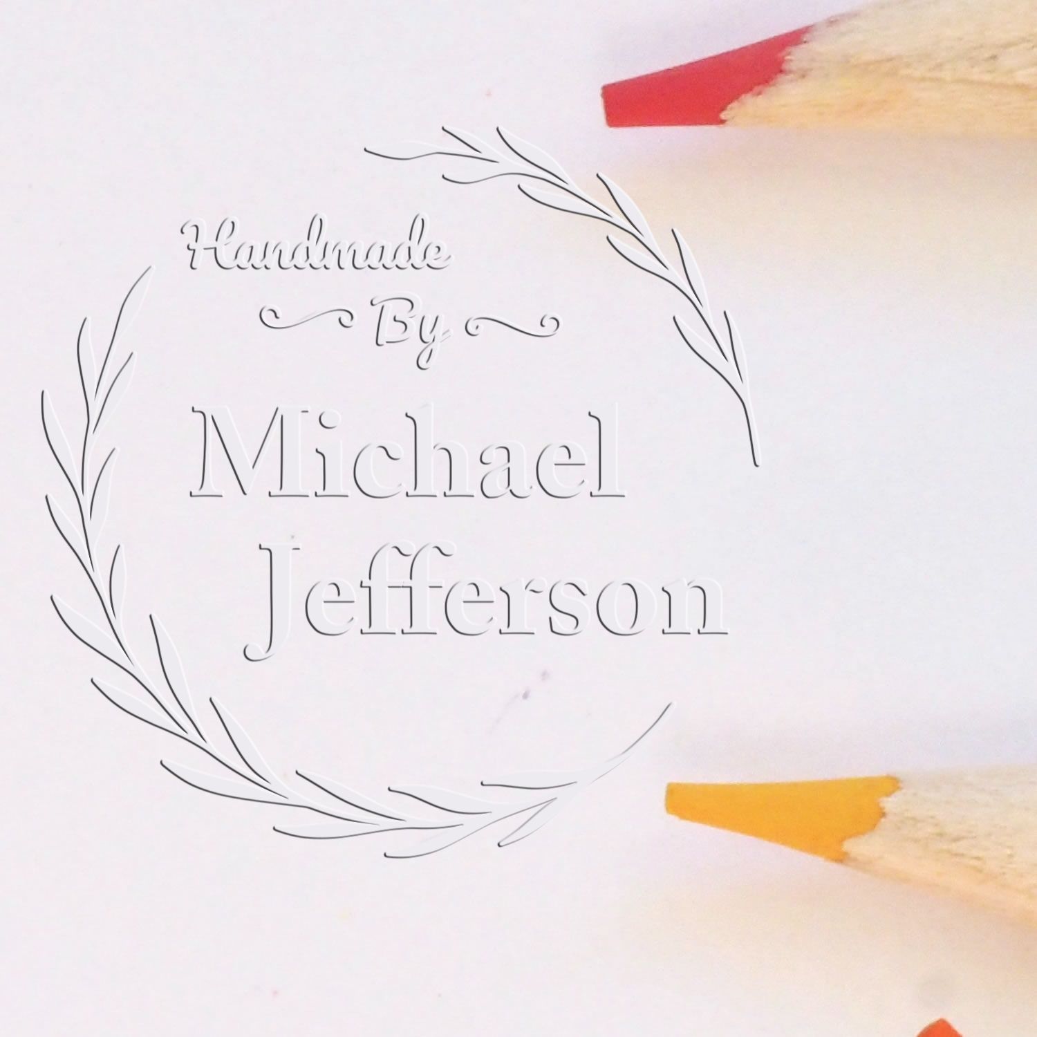 Hand-Touched Desk Custom-Made Handmade Seal Embosser