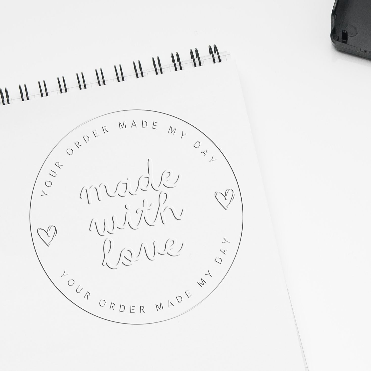 Soft True-Heart Designs Personalizable Maker Embossing Stamp