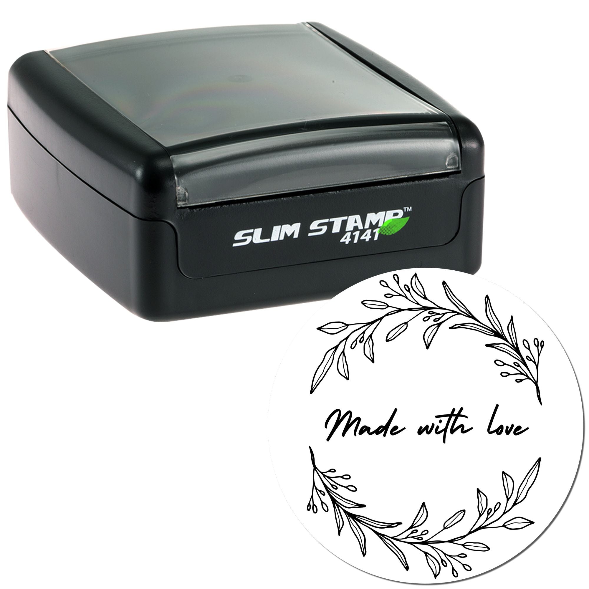 Love's Embrace Stamp Custom Handcrafted Rubber Stamp - Engineer Seal Stamps