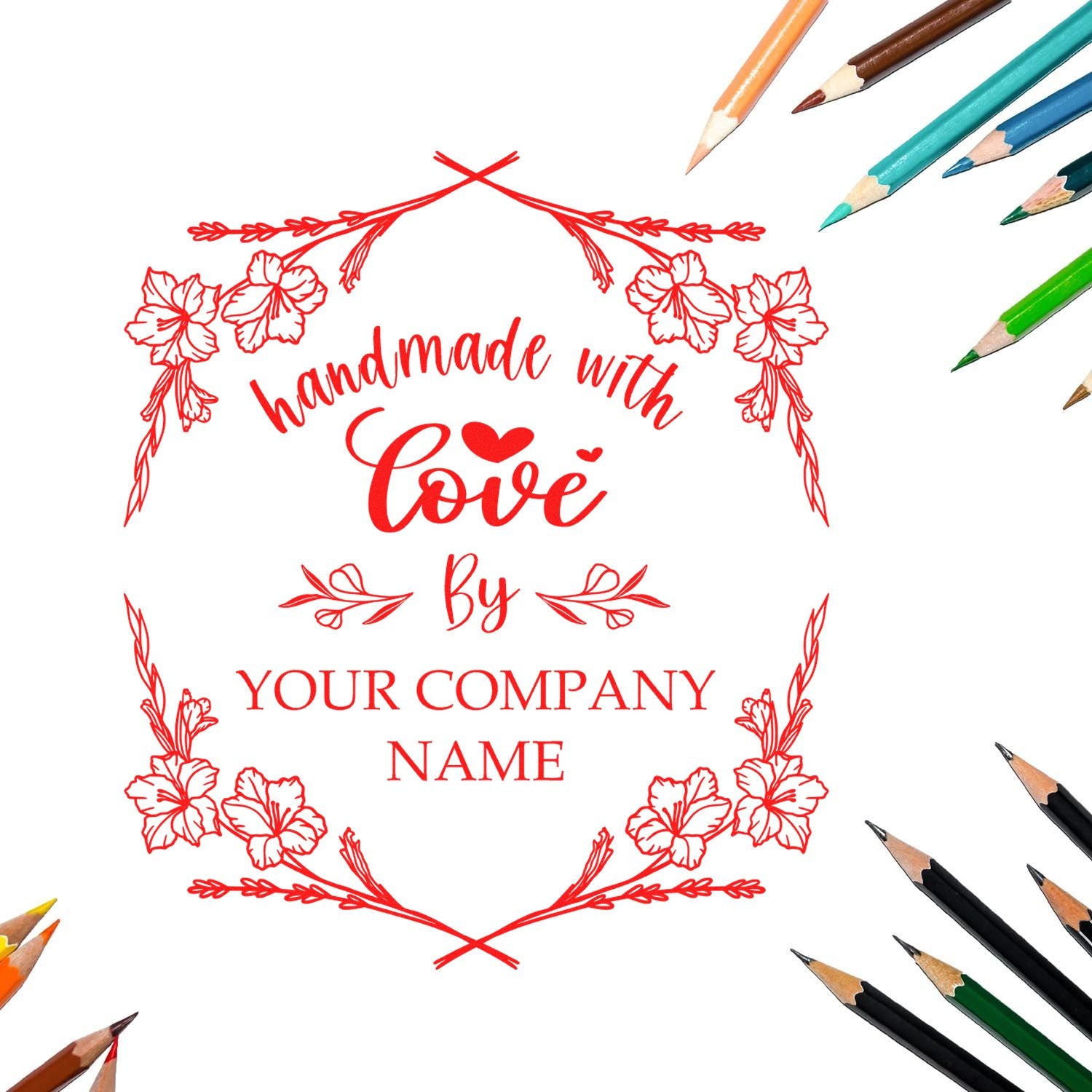Heartfelt Creations Customizable Handmade Stamp - Engineer Seal Stamps