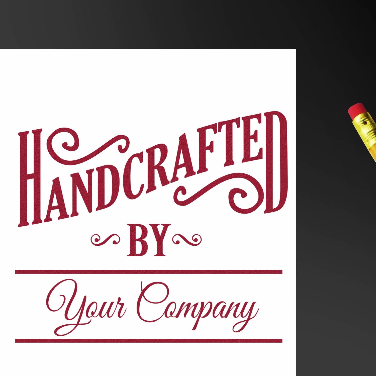 Artisan Affection Customizable Maker Stamp - Engineer Seal Stamps