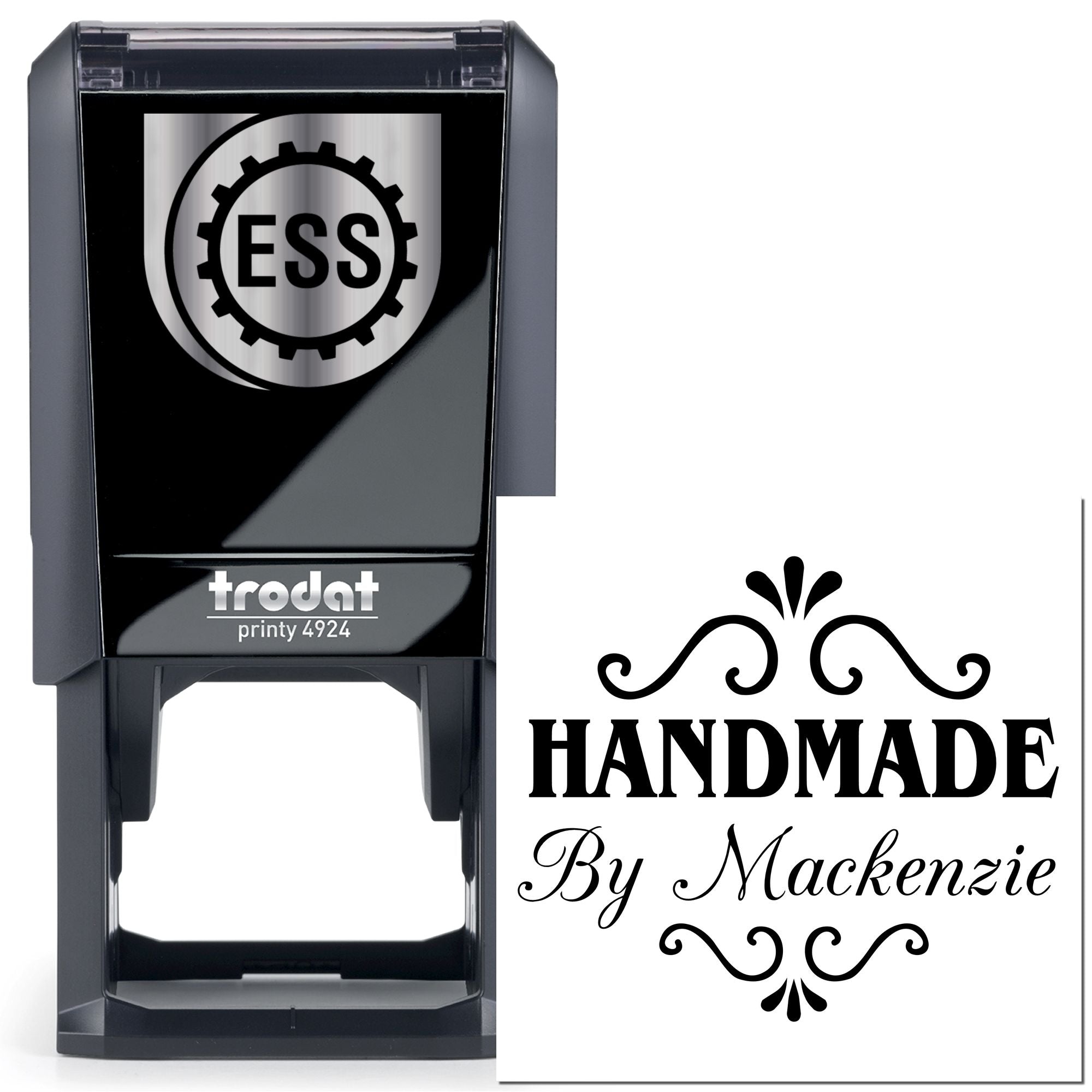Artisan’s Hand Customized Handmade Rubber Stamp - Engineer Seal Stamps