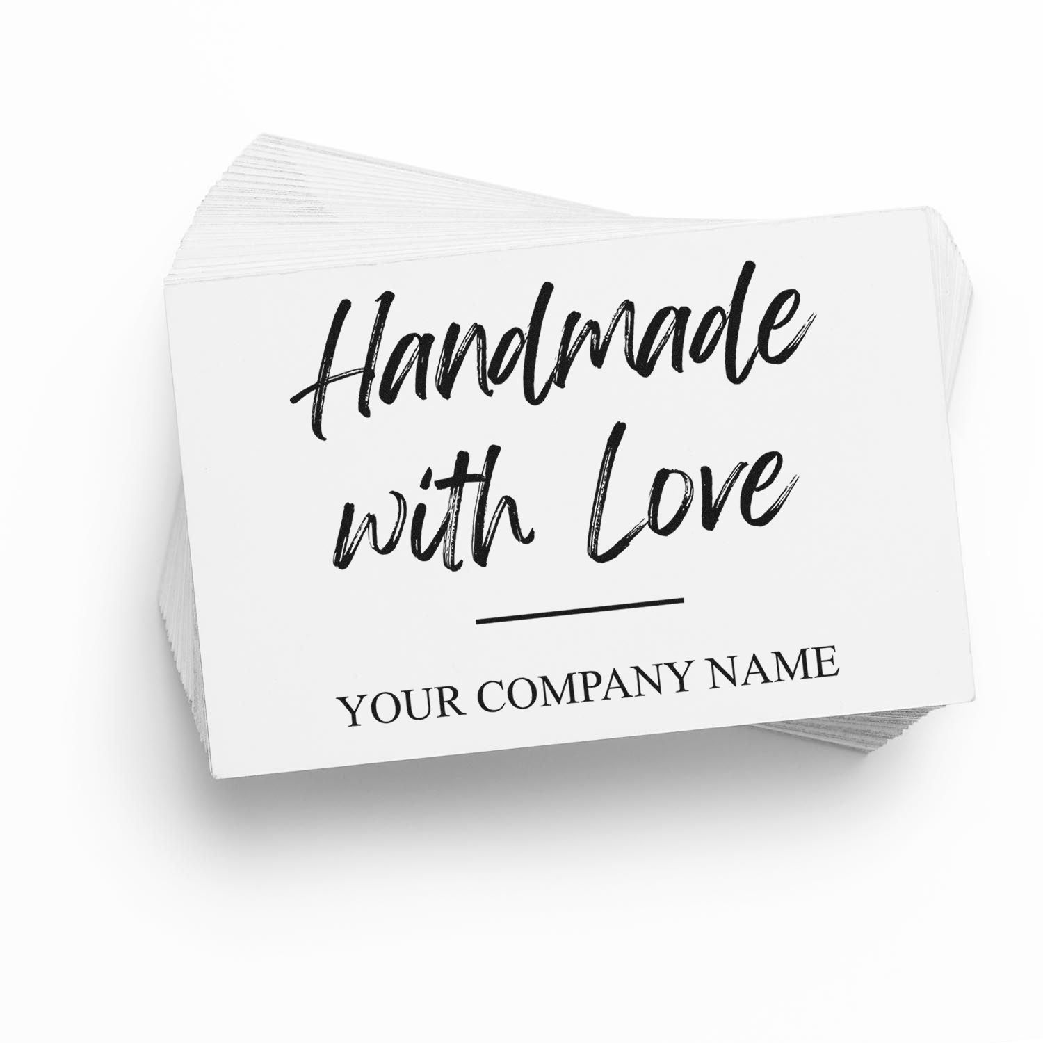 Fashioned with Heart Custom Handmade Rubber Stamp