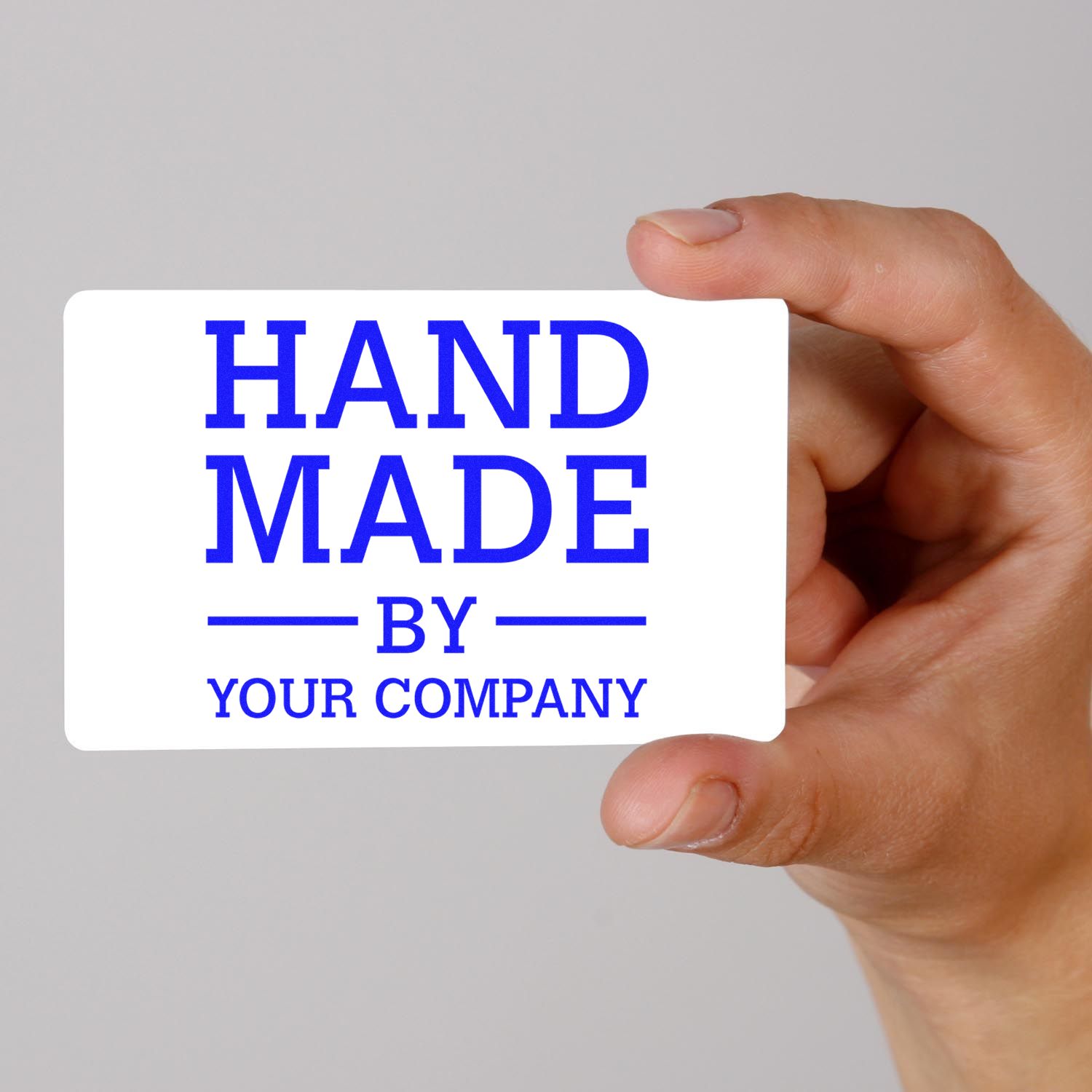 Crafted with Care Customized Stamp