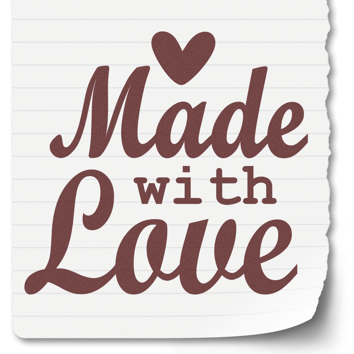 Caring Creations Personalized Handcrafted Rubber Stamp
