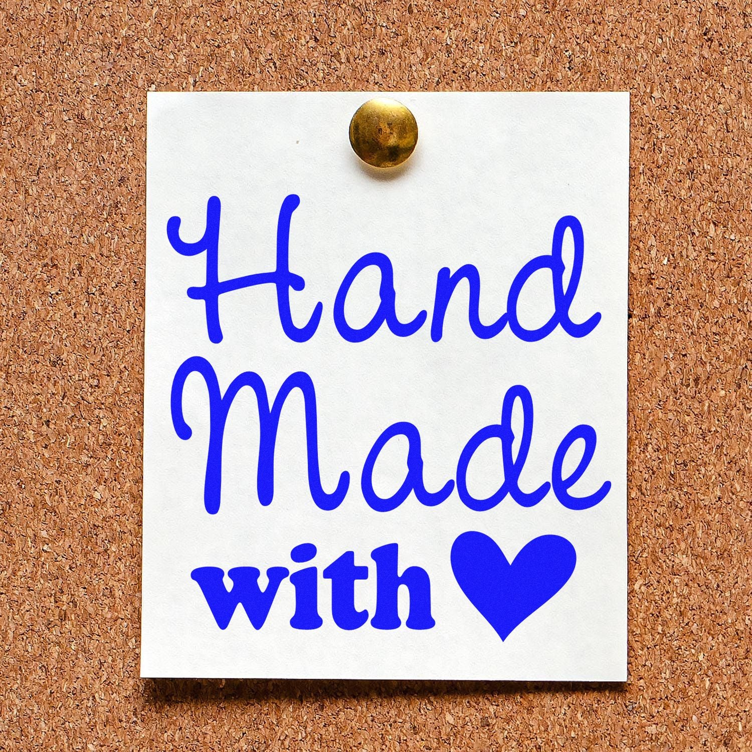 Made with Heart Personalized Maker Stamp - Engineer Seal Stamps