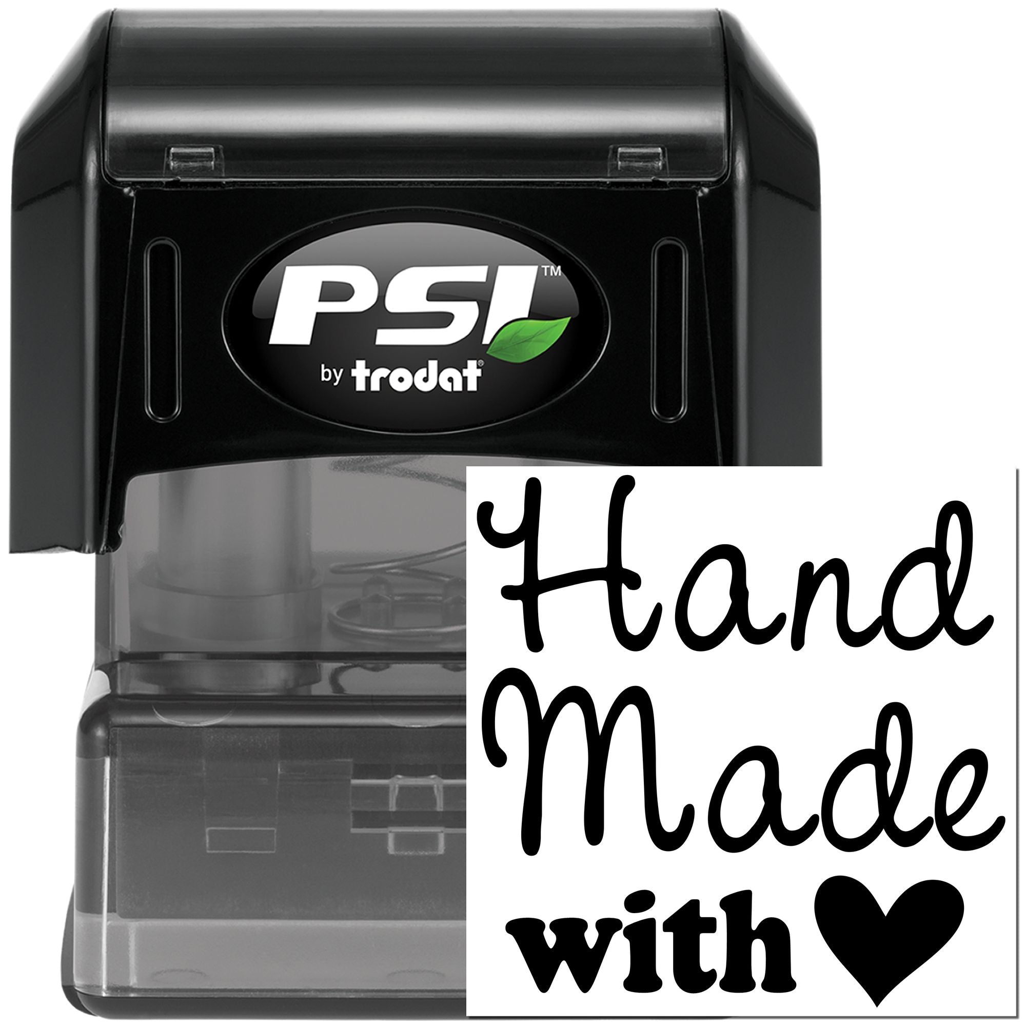 Made with Heart Personalized Stamp - Engineer Seal Stamps