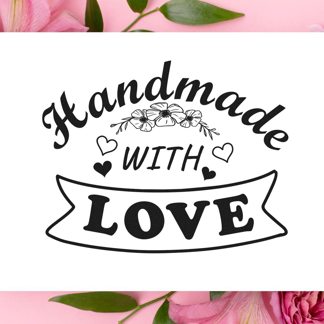 Crafted from the Soul Personalized Maker Rubber Stamp