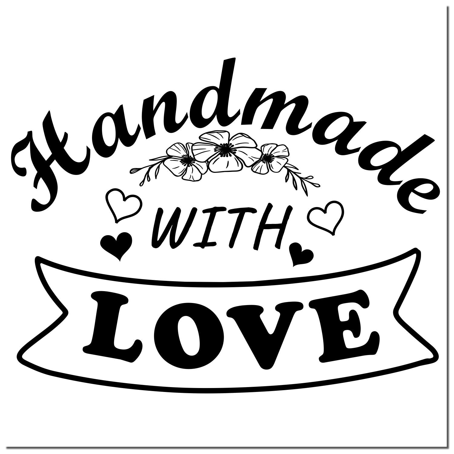Crafted from the Soul Personalized Maker Rubber Stamp