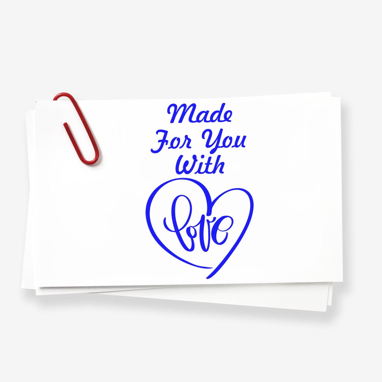 Cherished Works Personalized Rubber Stamp