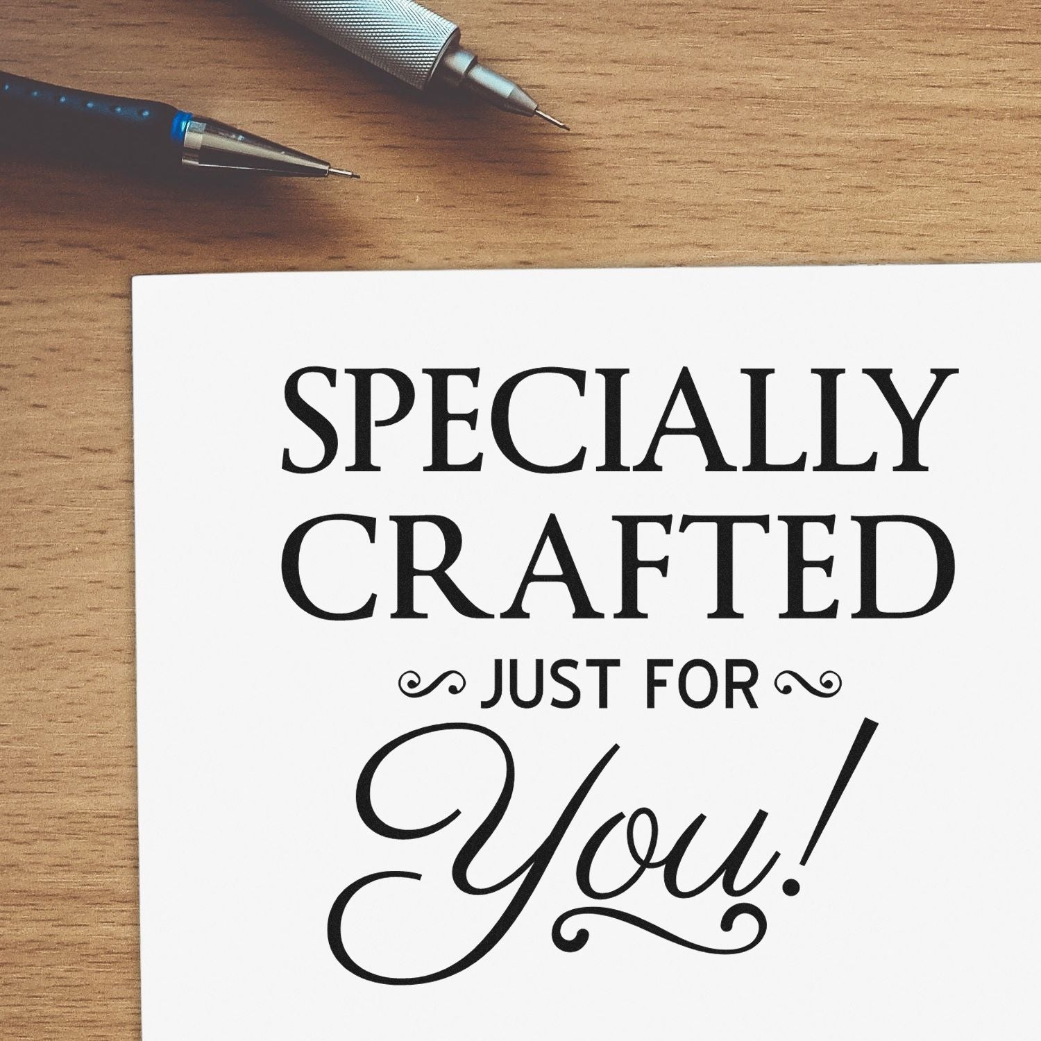 Handpicked Delight Custom-Made Handcrafted Stamp