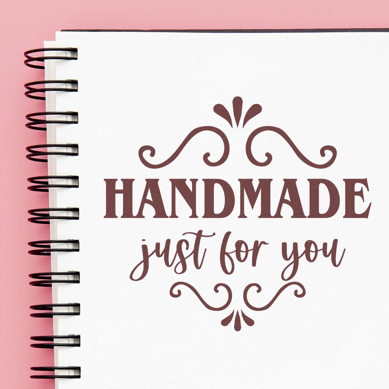 Handcrafted Delight Customizable Maker Stamp