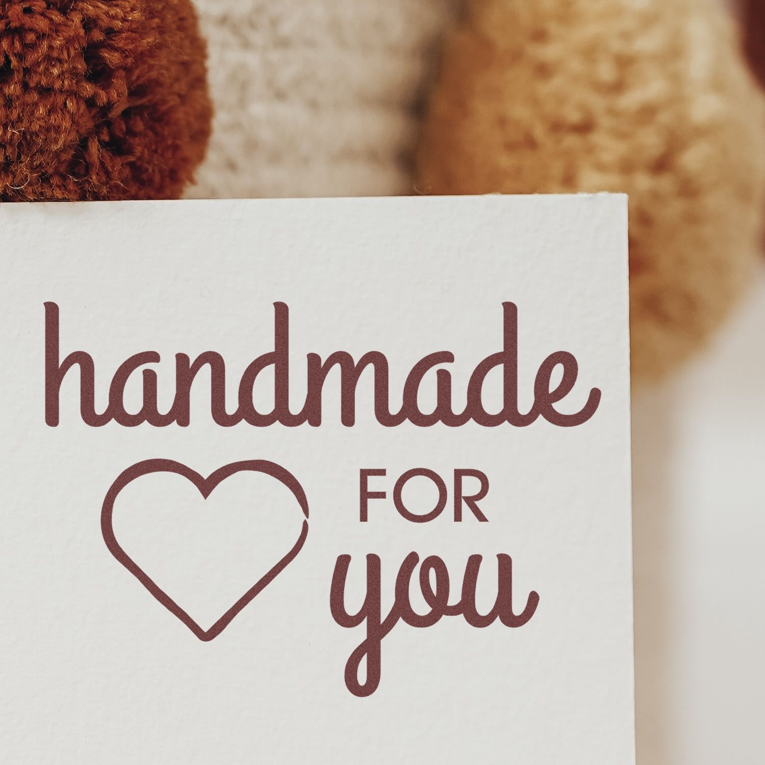 Warmhearted Creations Custom-Made Rubber Stamp