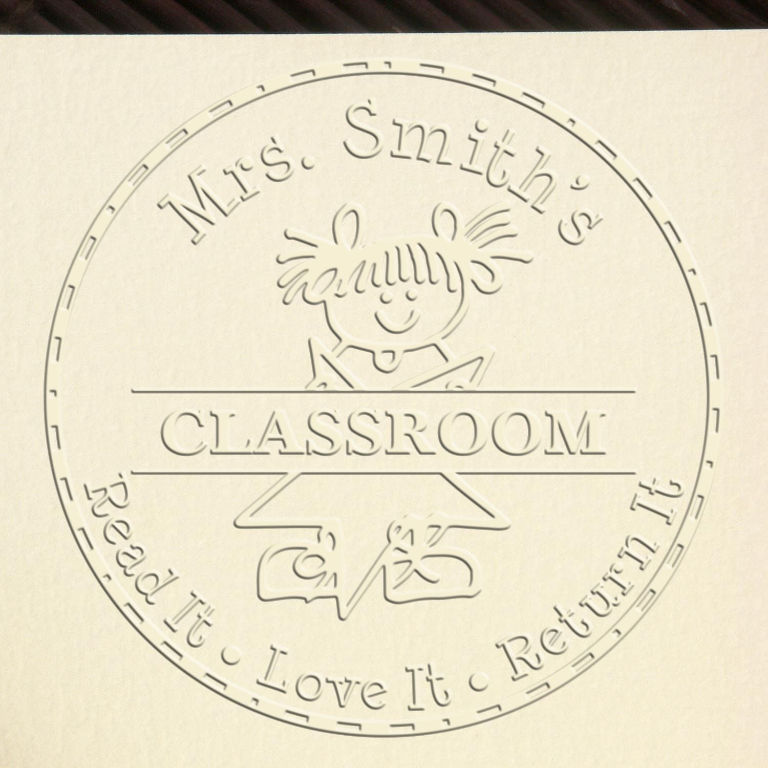 Star Pupil Soft Customized Teacher Imprint For Books Seal