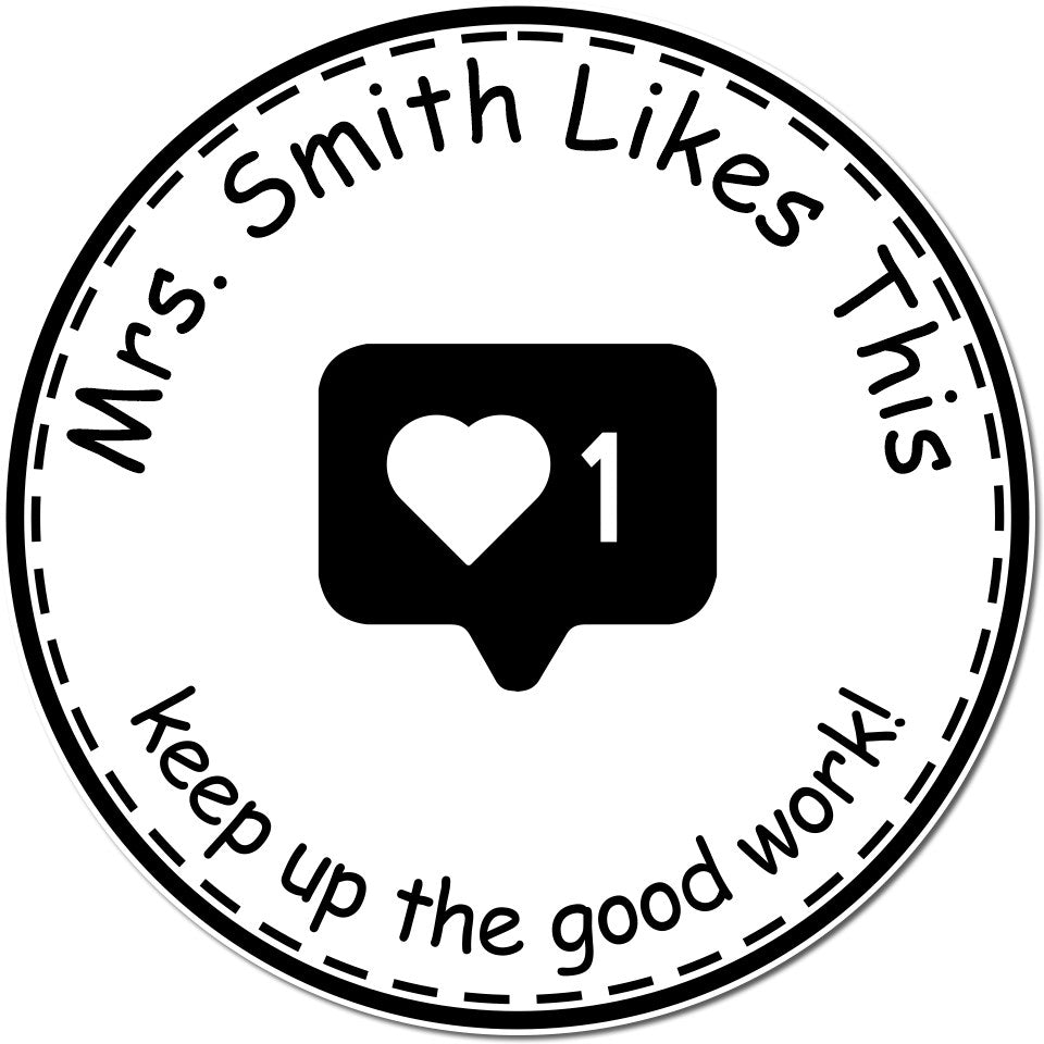 Instagram Customized Teacher Appreciation Gift Idea Stamp - Engineer Seal Stamps
