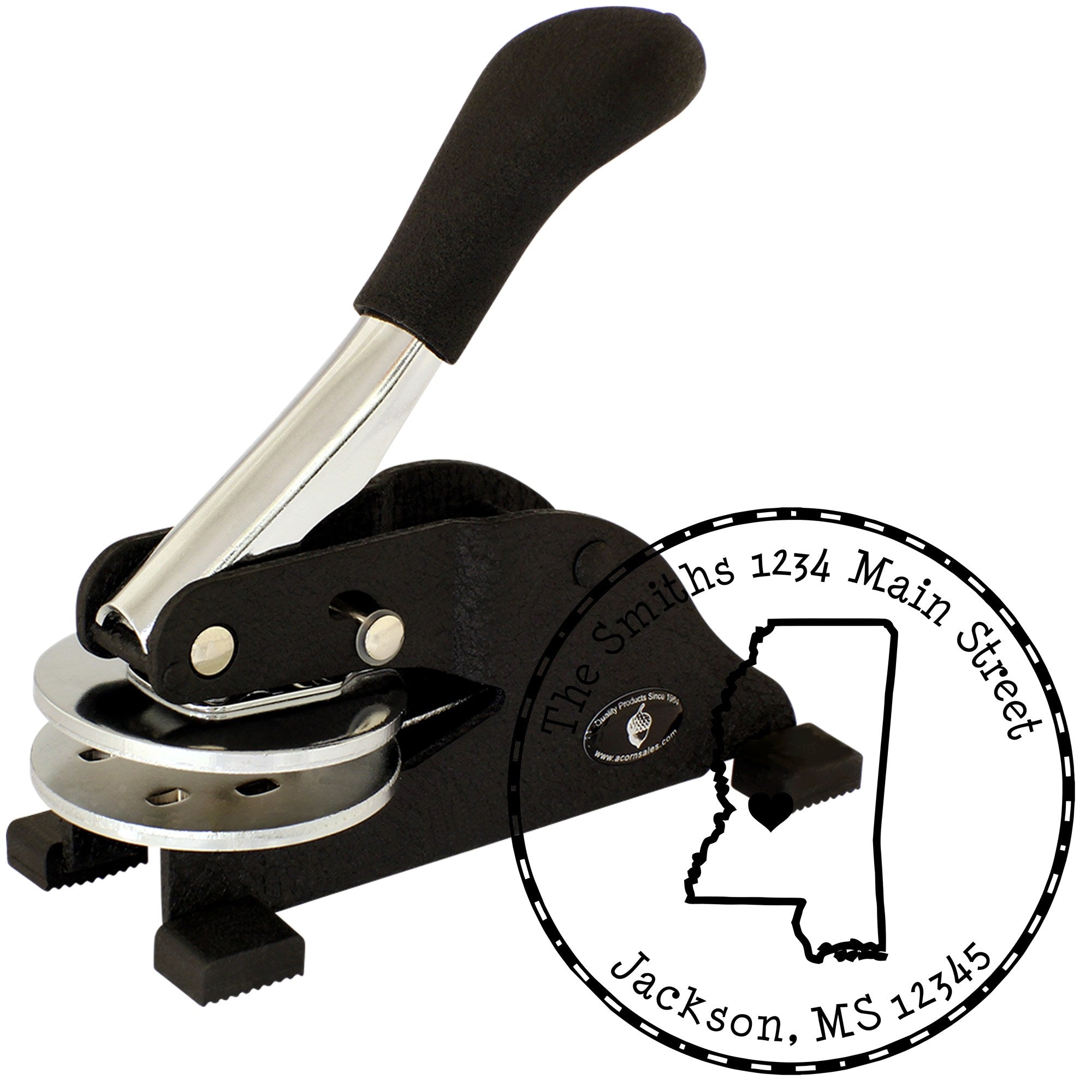 MS State Love Desk Handcrafted Address Seal Stamp - Engineer Seal Stamps