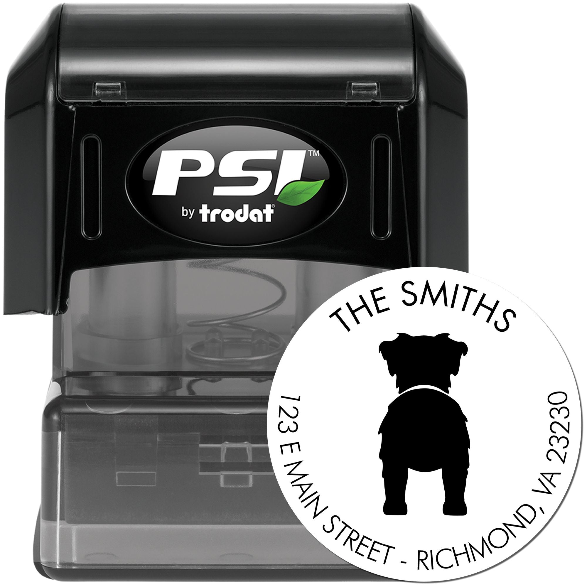 PSI Pre-Inked Australian Shepherd Mail Address Stamper