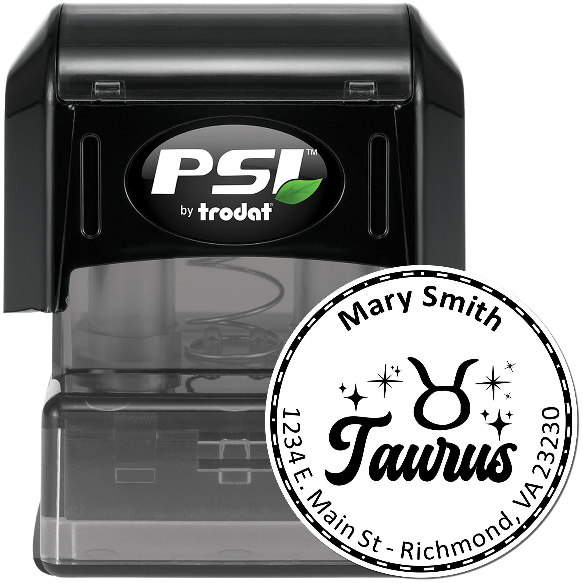 PSI Pre-Inked Reliable Taurus Custom Made Home Stamp - Engineer Seal Stamps